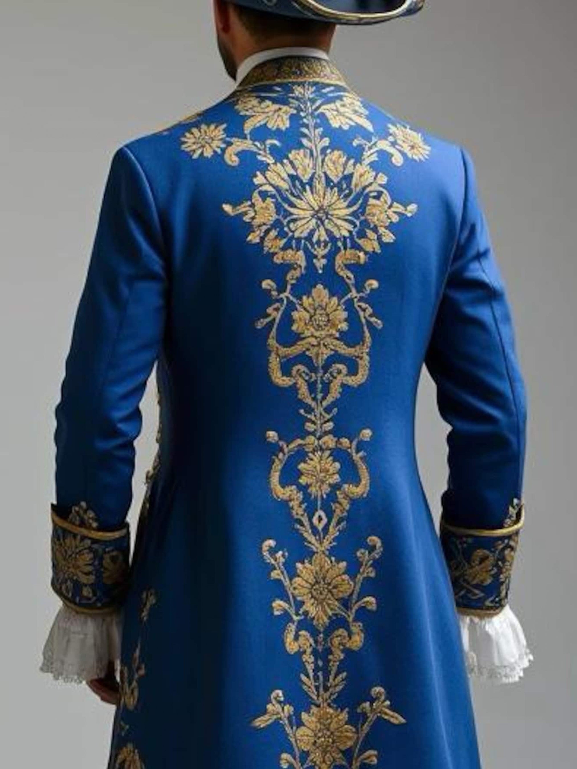 Royal-Inspired Wedding Ensemble Rococo History Suit (Copy) Addicted Bespoken