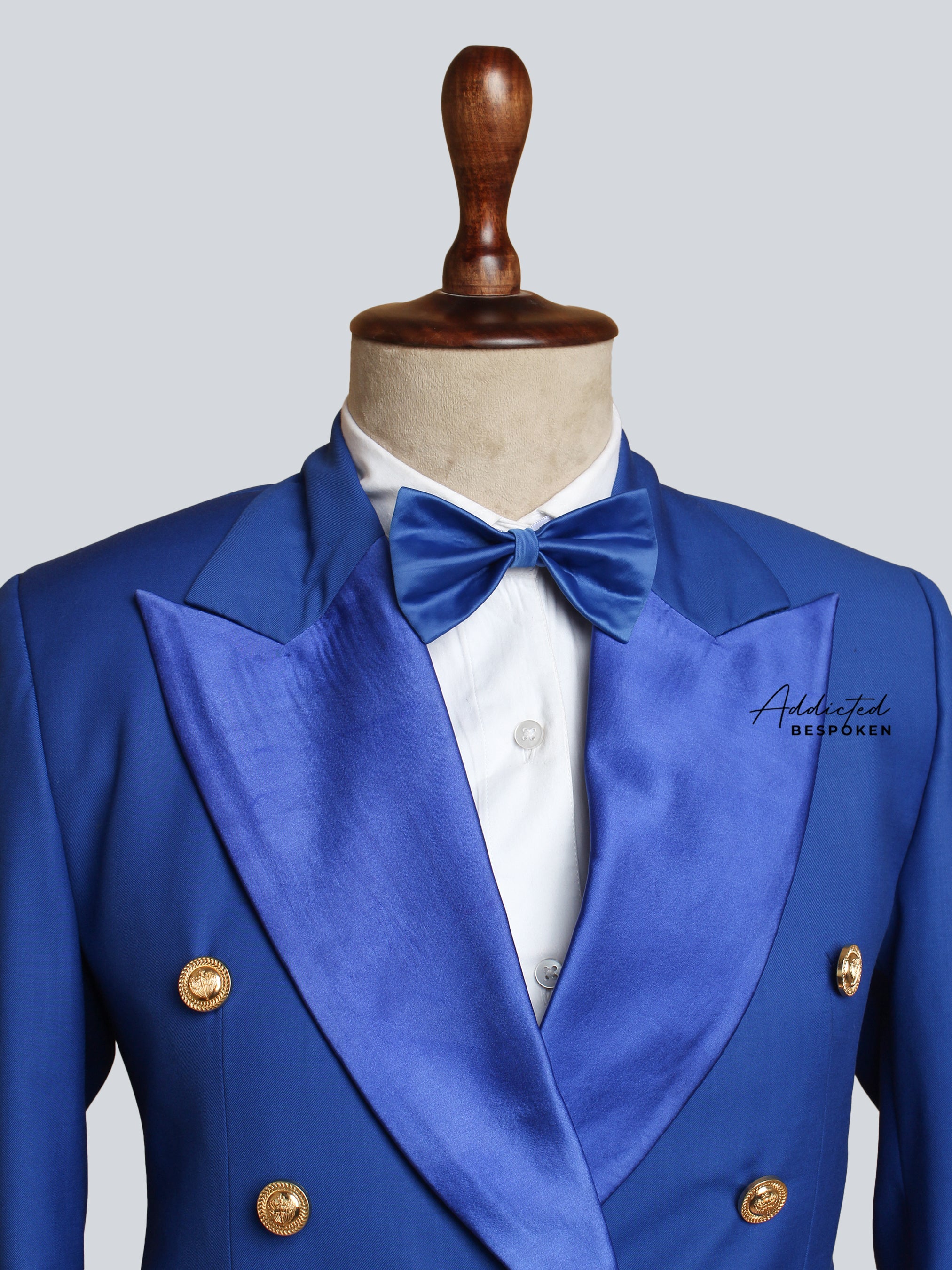 Cobalt Refined Bespoke Attire Addicted Bespoken