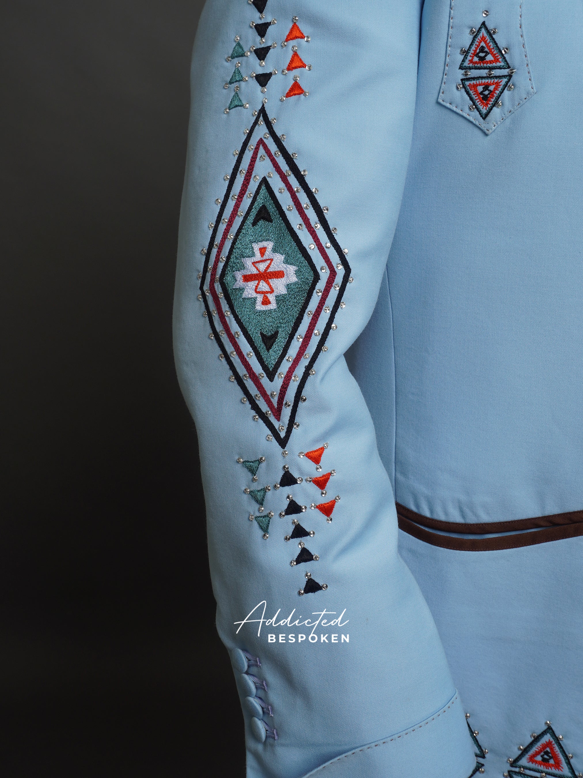 Western-Embroidered Sophistication Suit