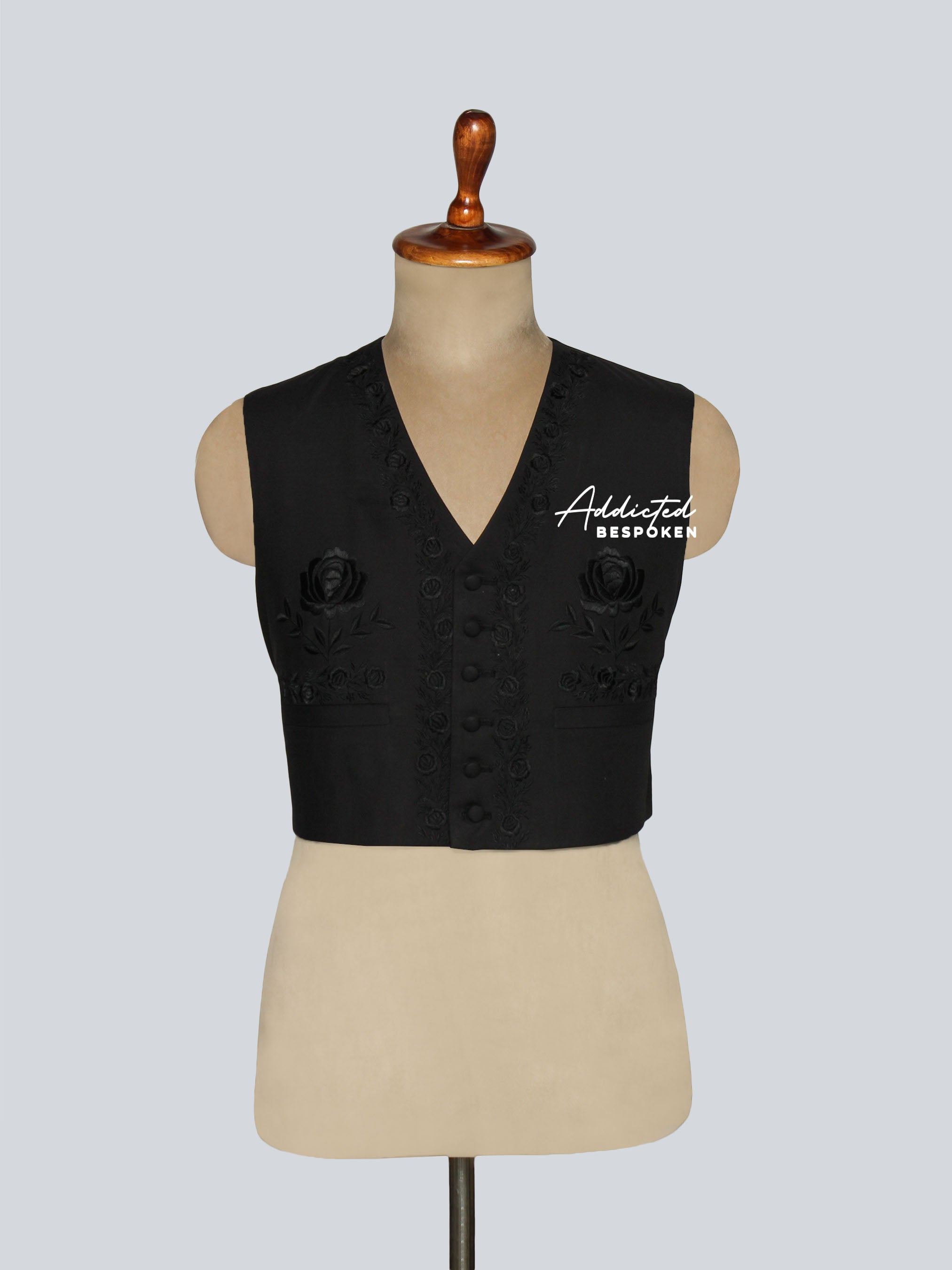 Black Embroidered Matador Costume Addicted Bespoken