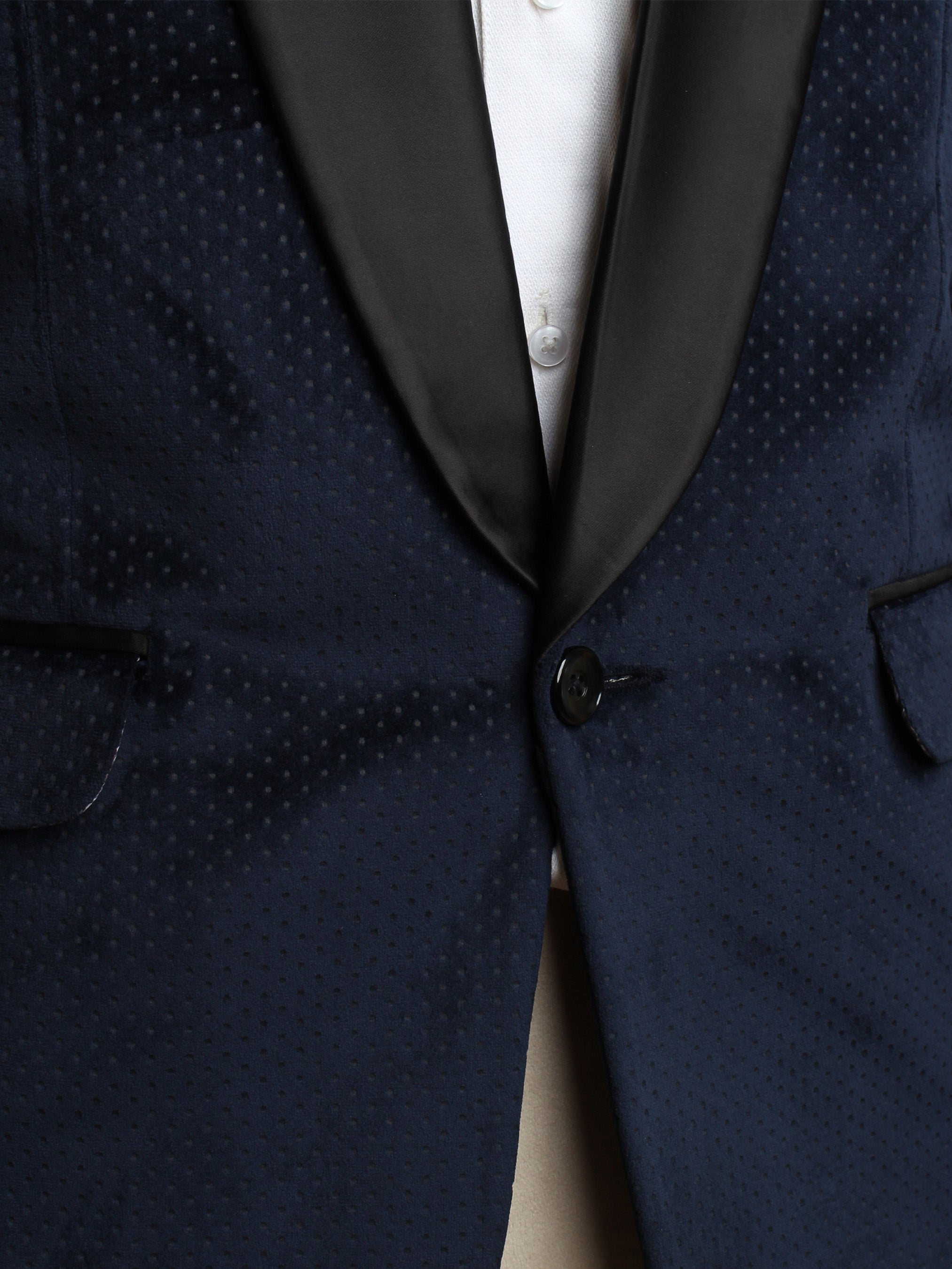 Bold Blue Velvet Blazer (CLS) Addicted Bespoken