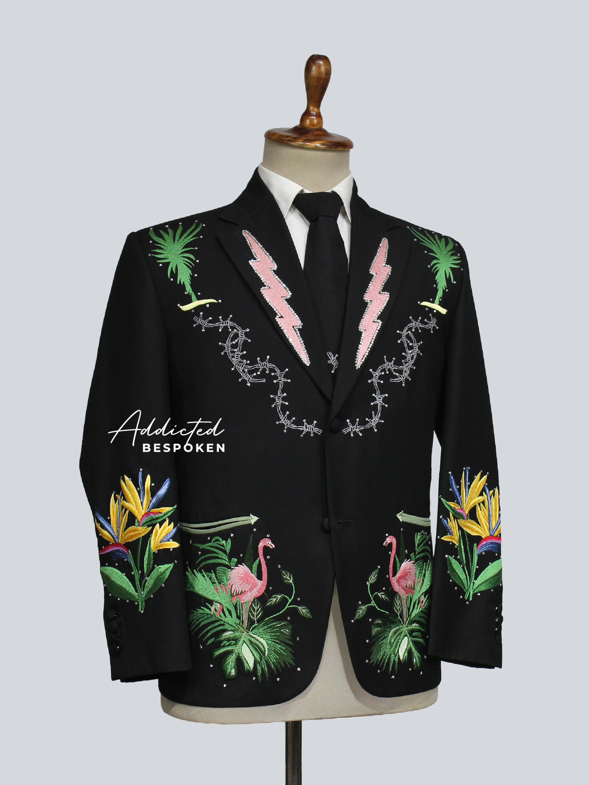 Black Western Suit for Men Addicted Bespoken