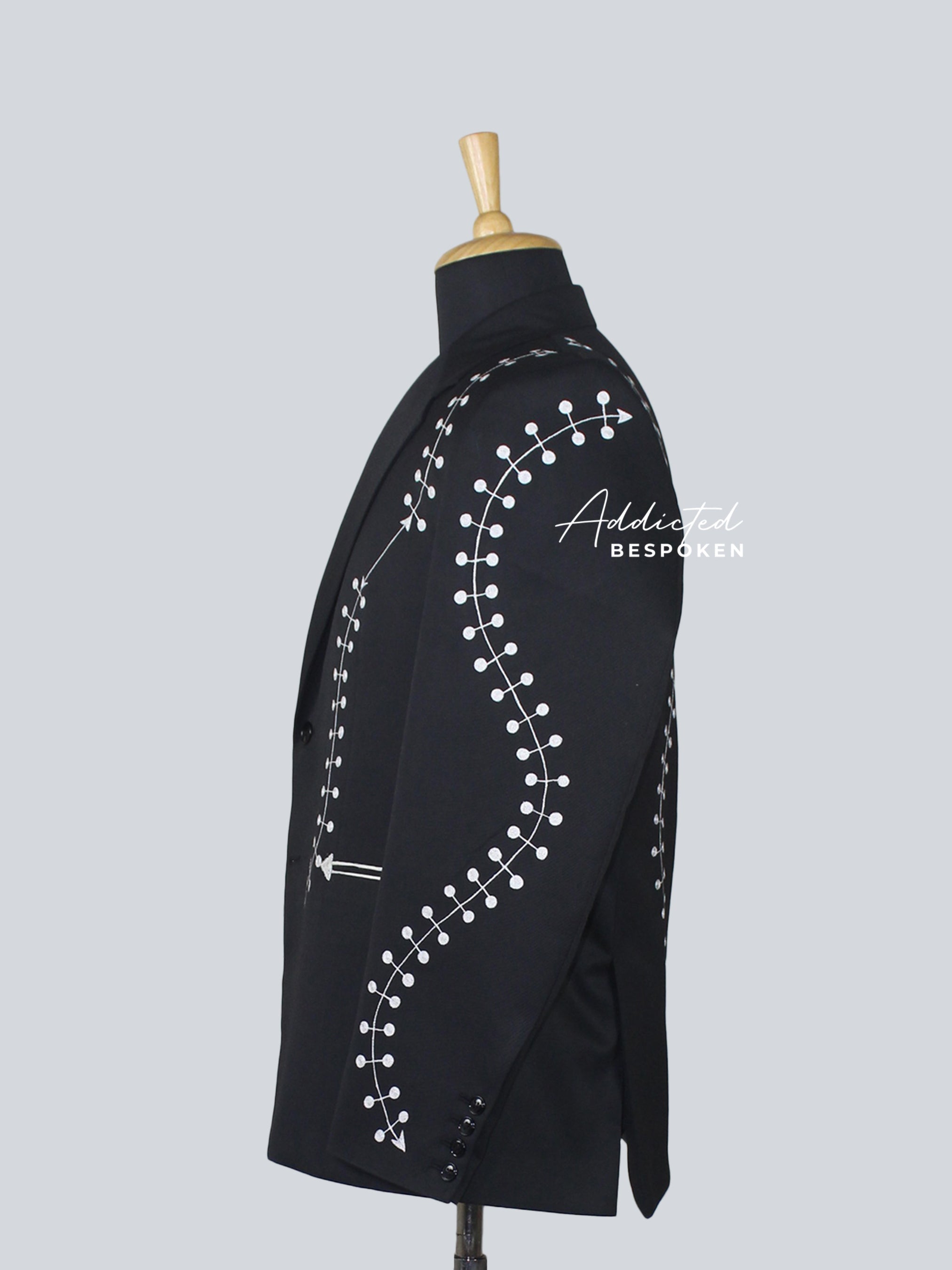 Arrow Adorned Blazer Addicted Bespoken