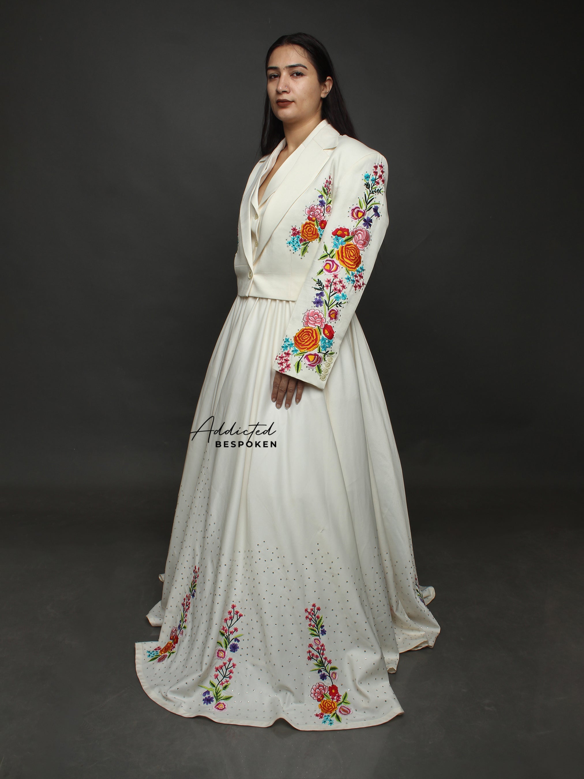 Floral Wedding Outfit Addicted Bespoken