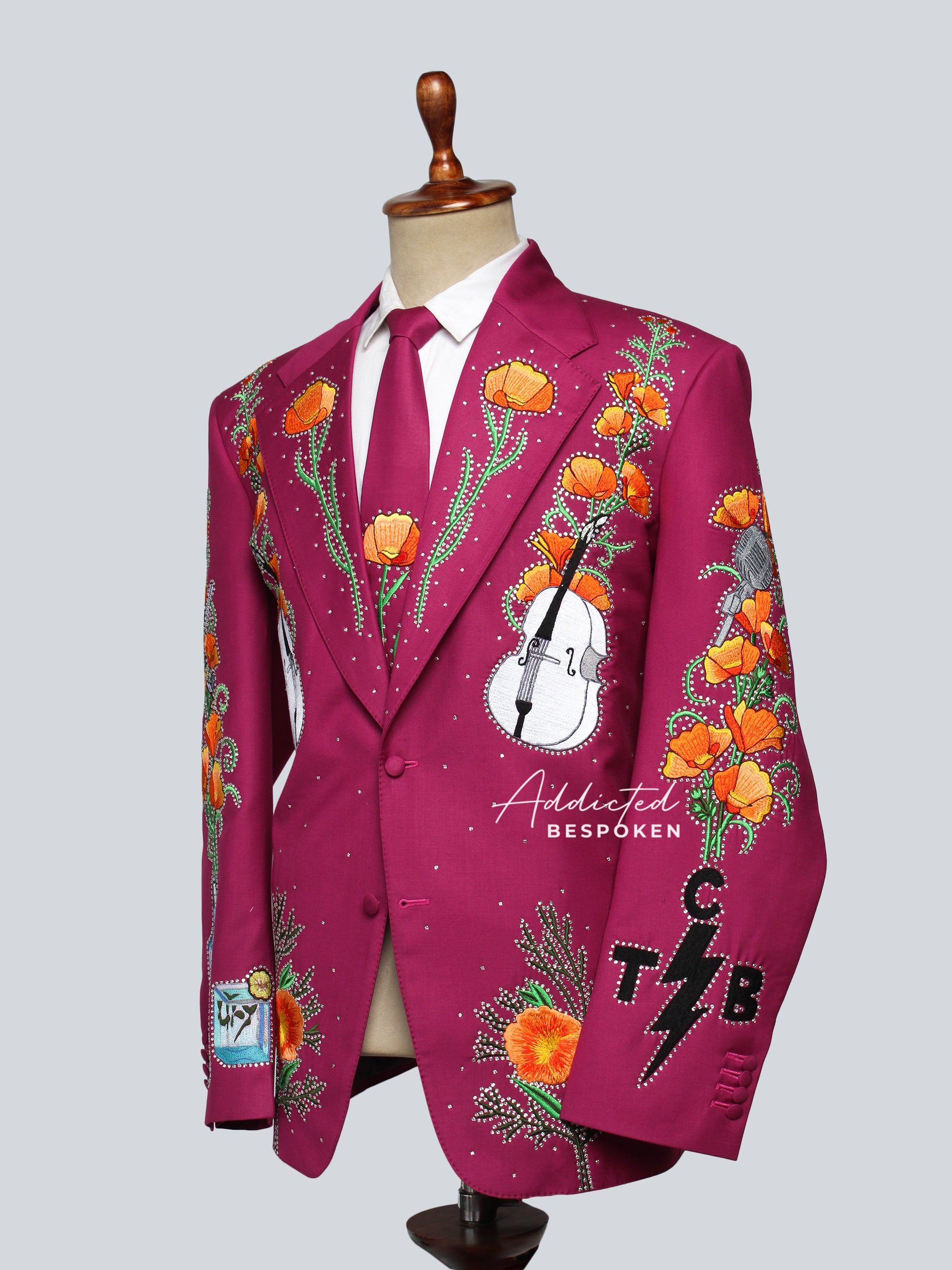 Veiled Elegance Sheer Western Charm Suit