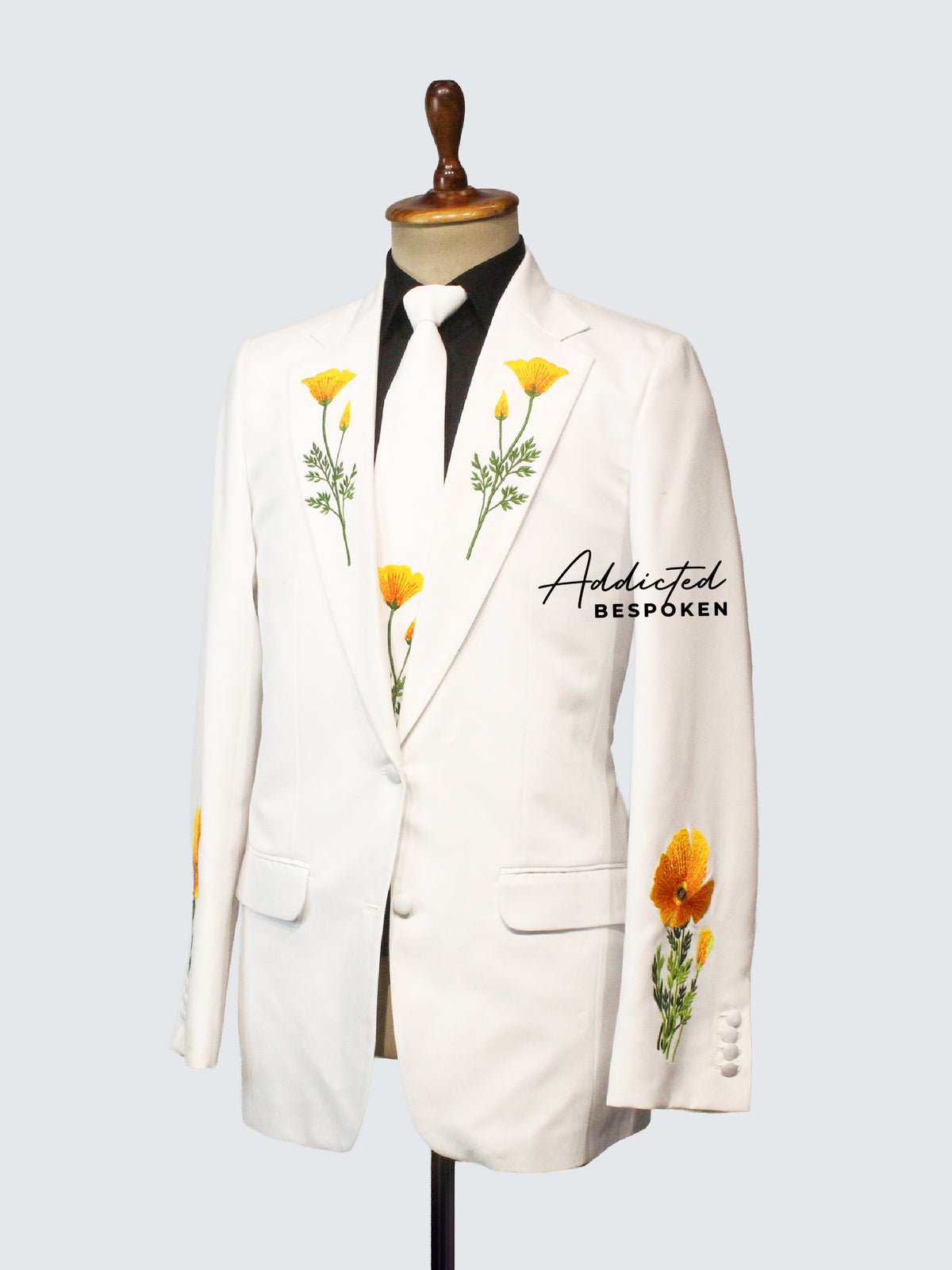 White Wedding Suit For Men Addicted Bespoken