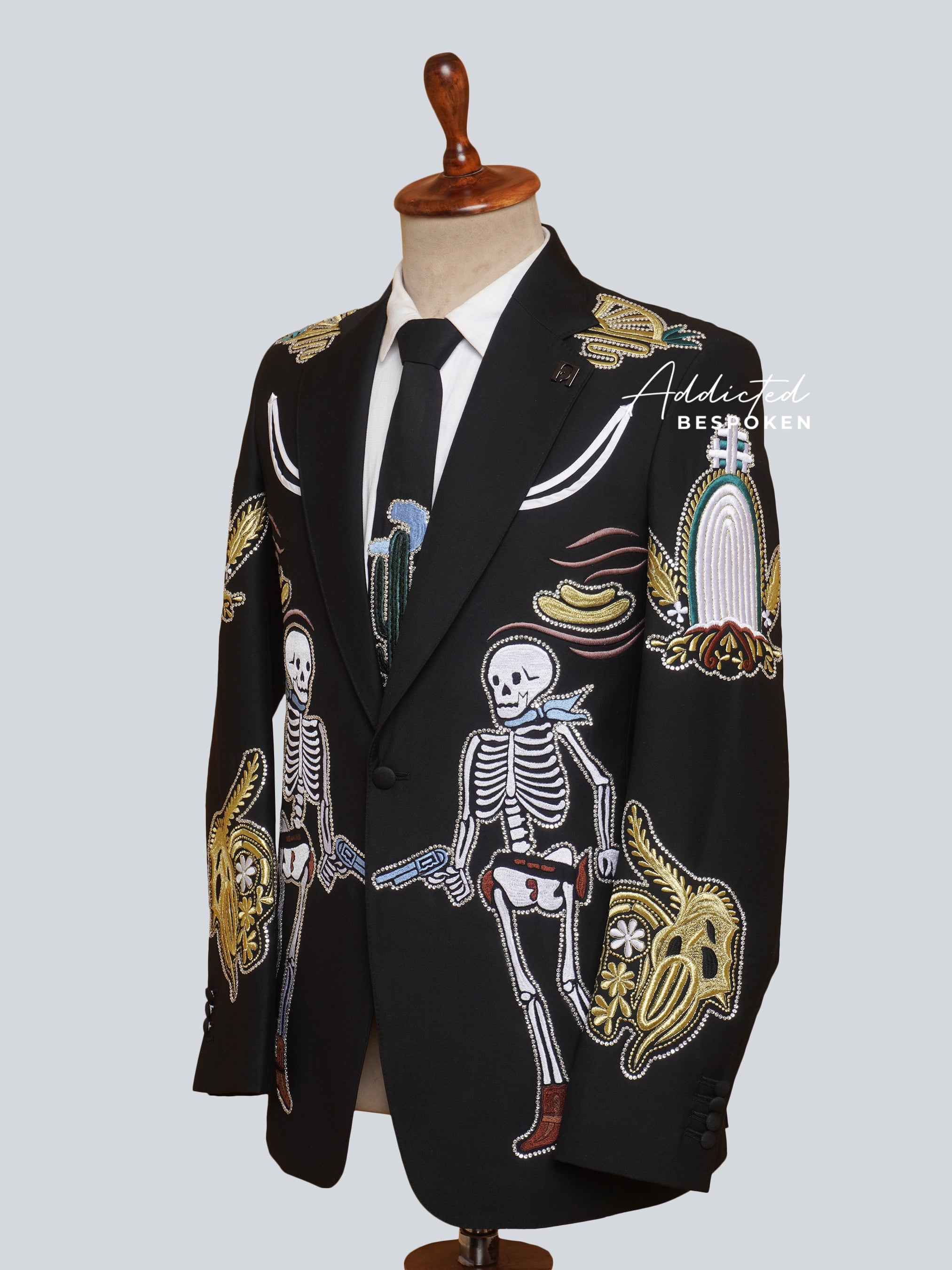 Desert Skull Symphony Suit Addicted Bespoken