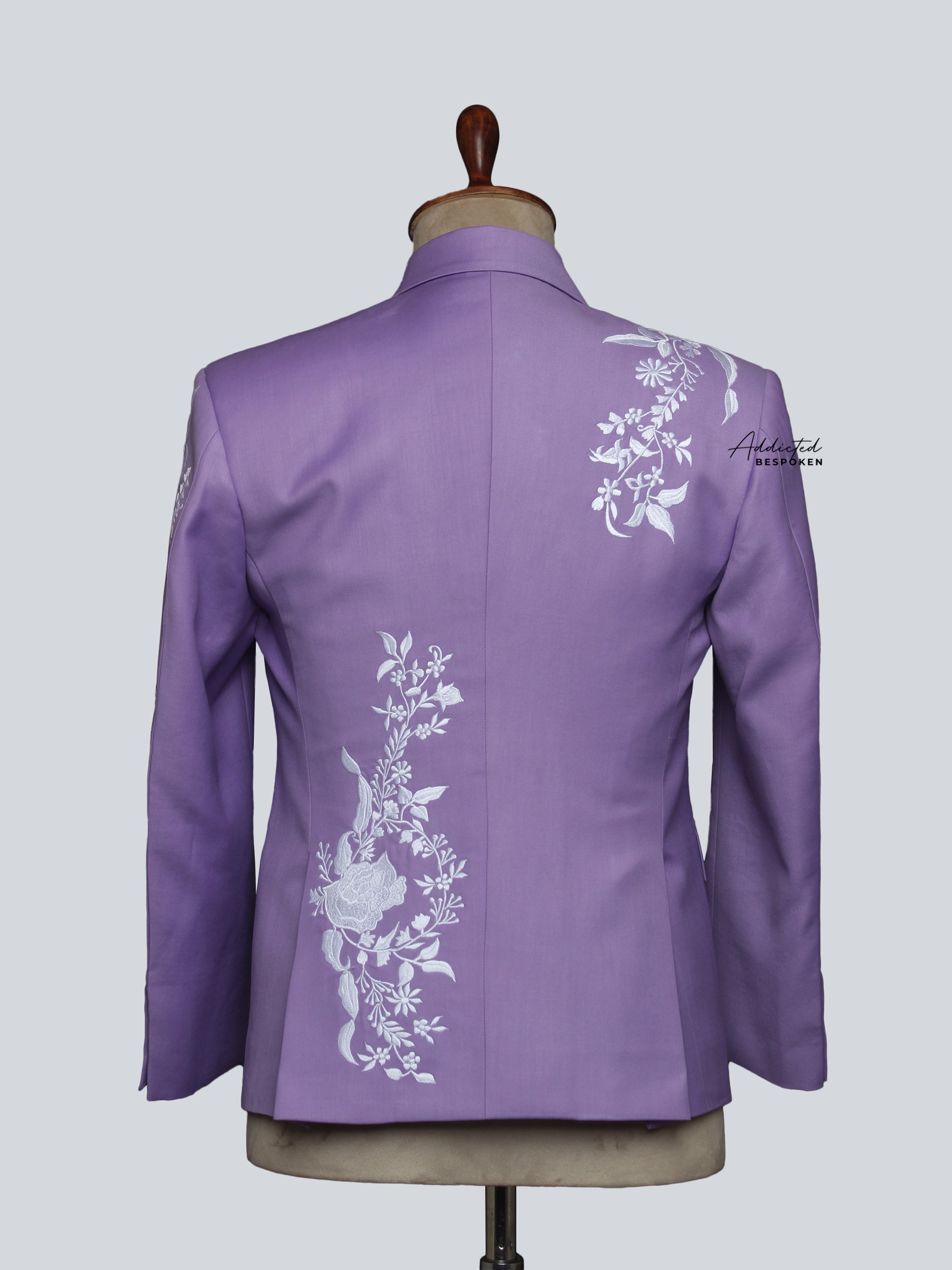 Ethereal Wedding Embroidered Suit Addicted Bespoken