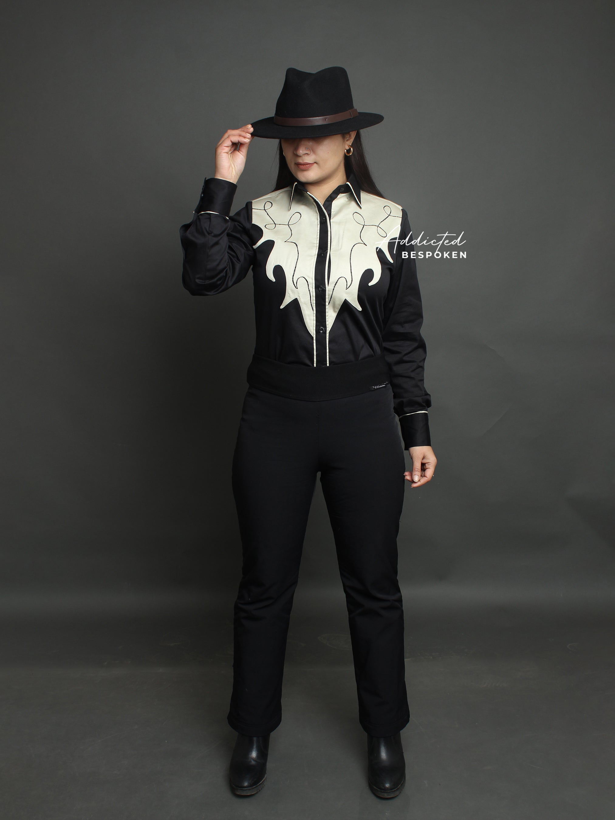 Custom Cowboy-Inspired Shirt Addicted Bespoken