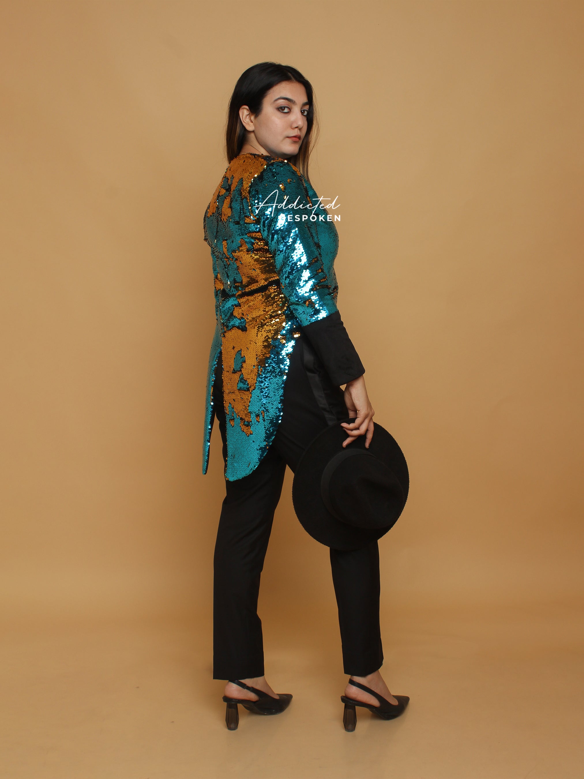 Holographic Sequin Tailcoat (CLS) Addicted Bespoken
