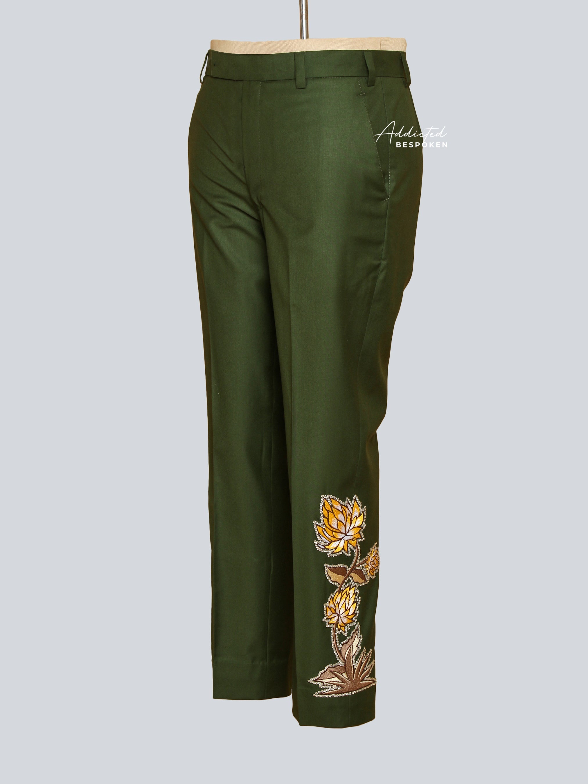 Crocodile Embellished Cowboy Suit Addicted Bespoken