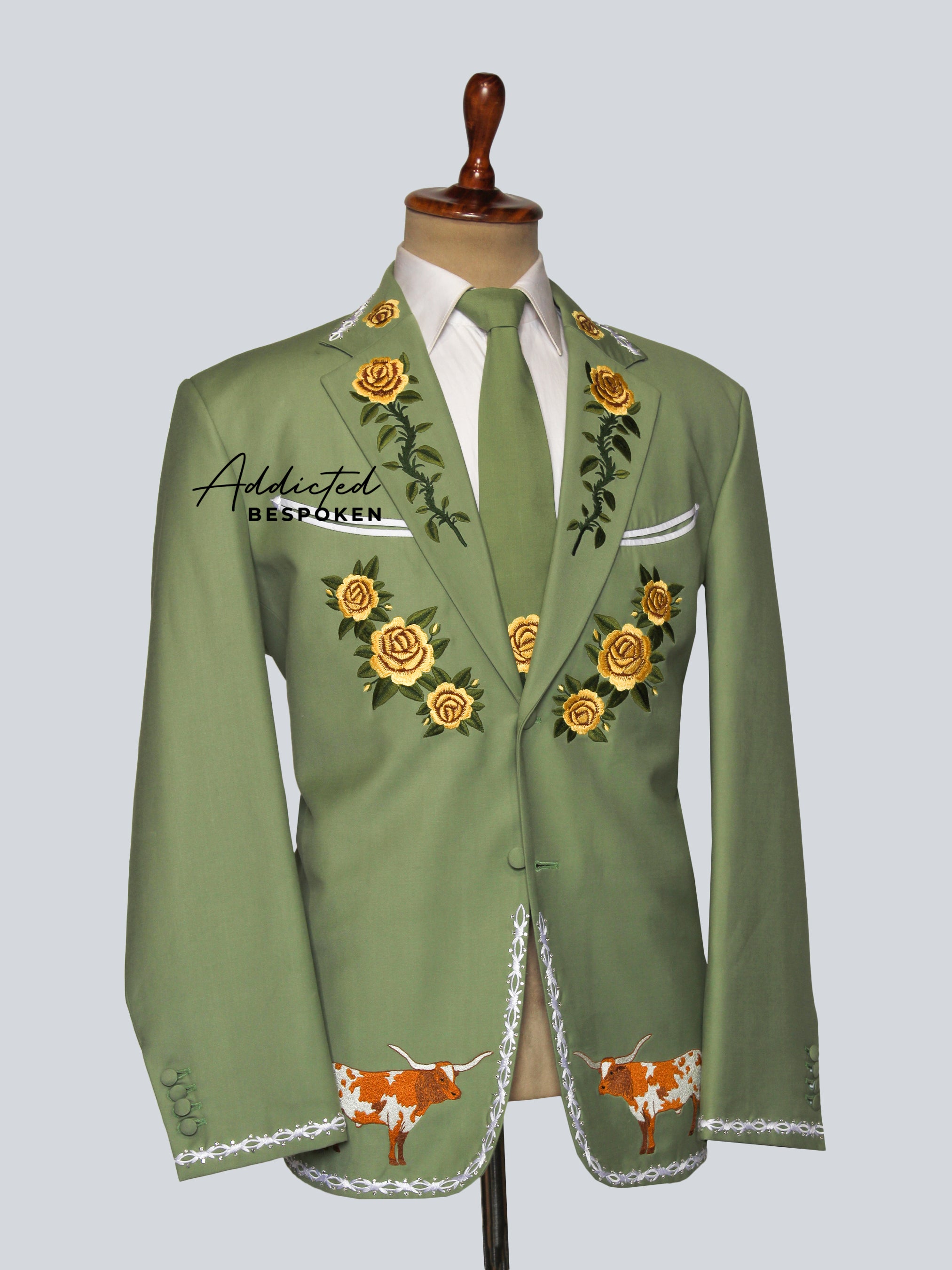 Western Style Wedding Suit Addicted Bespoken