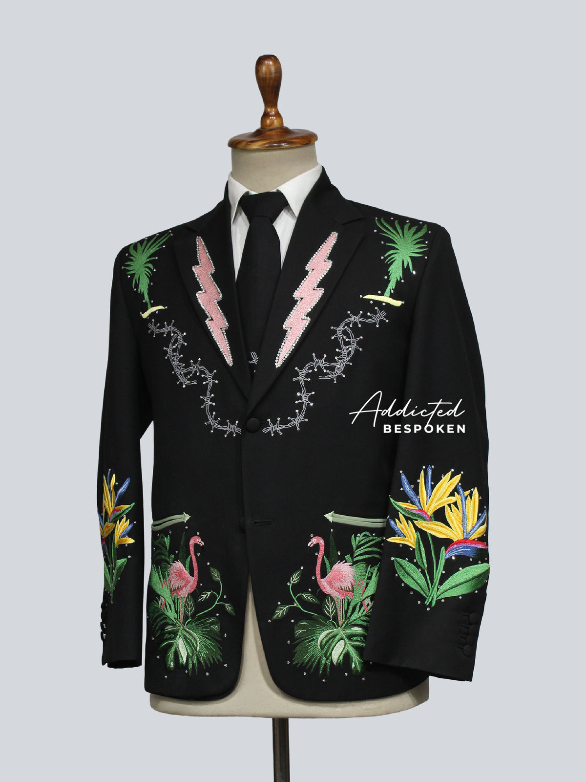 Black Western Suit for Men Addicted Bespoken