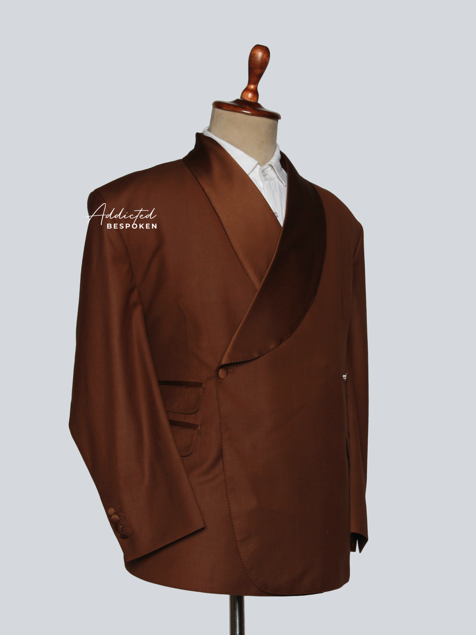The Chestnut Wrap Suit