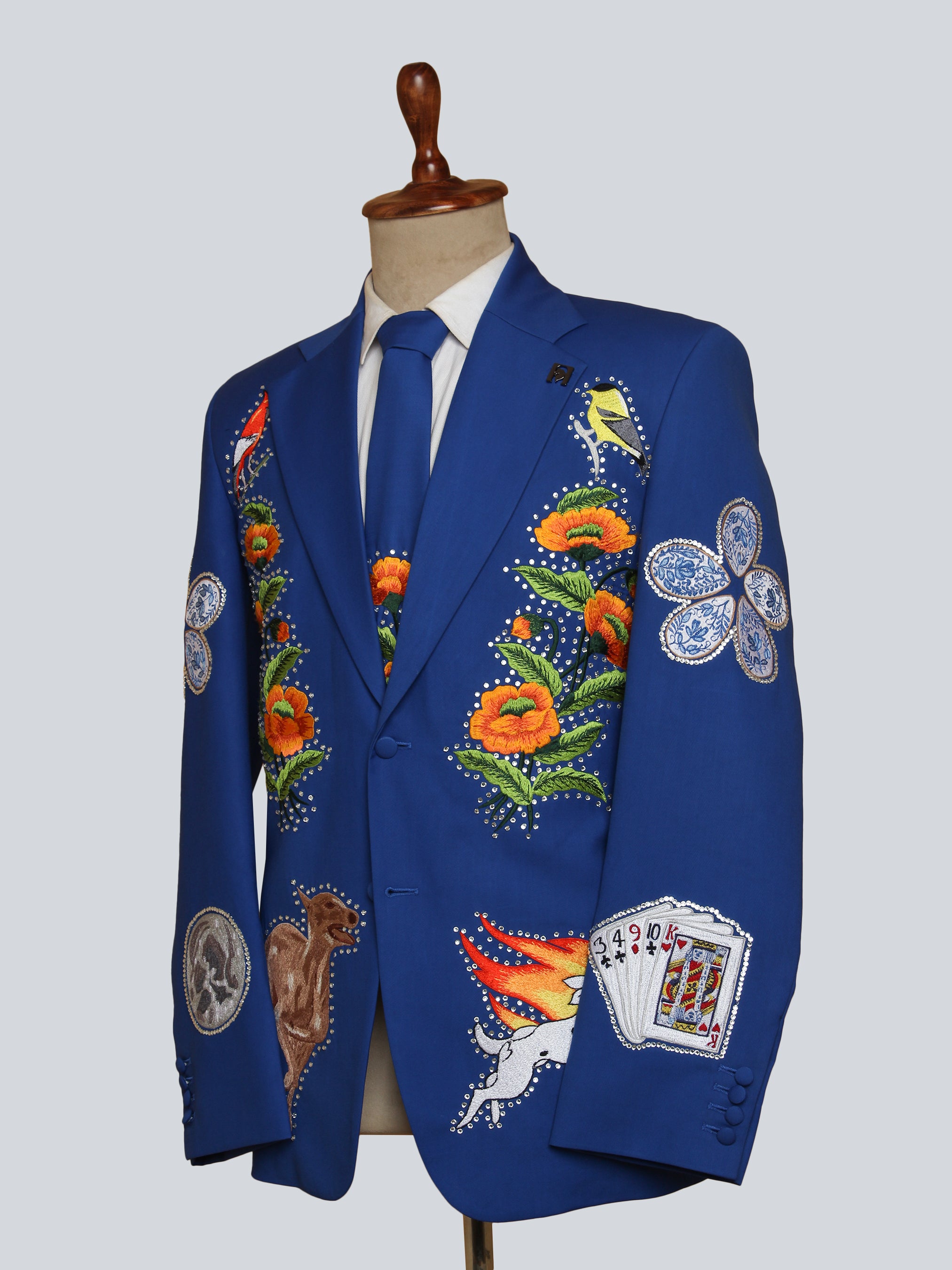 Verdant Glamour Suit