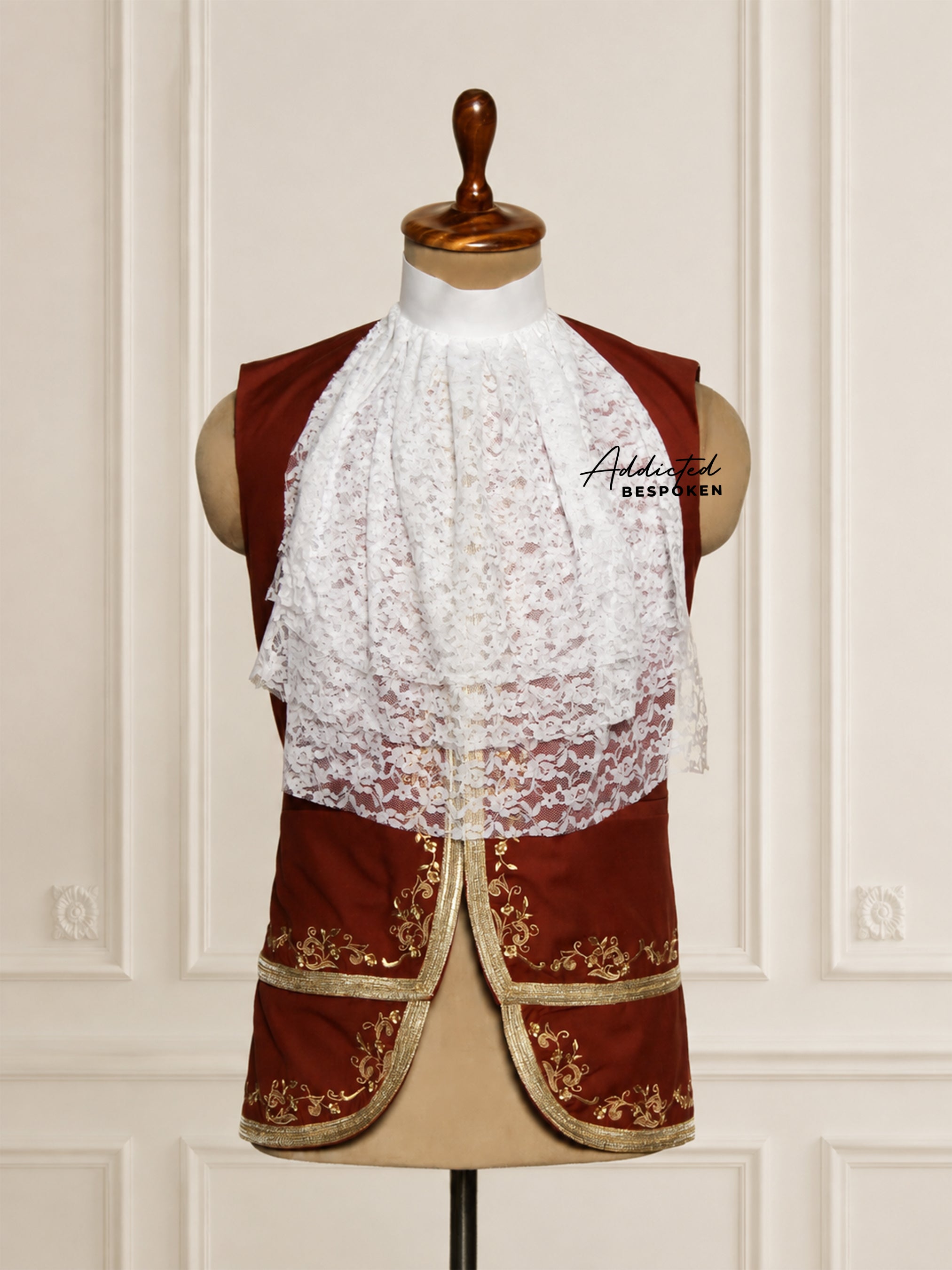 Floral Embroidered Rococo Tailcoat Suit Addicted Bespoken