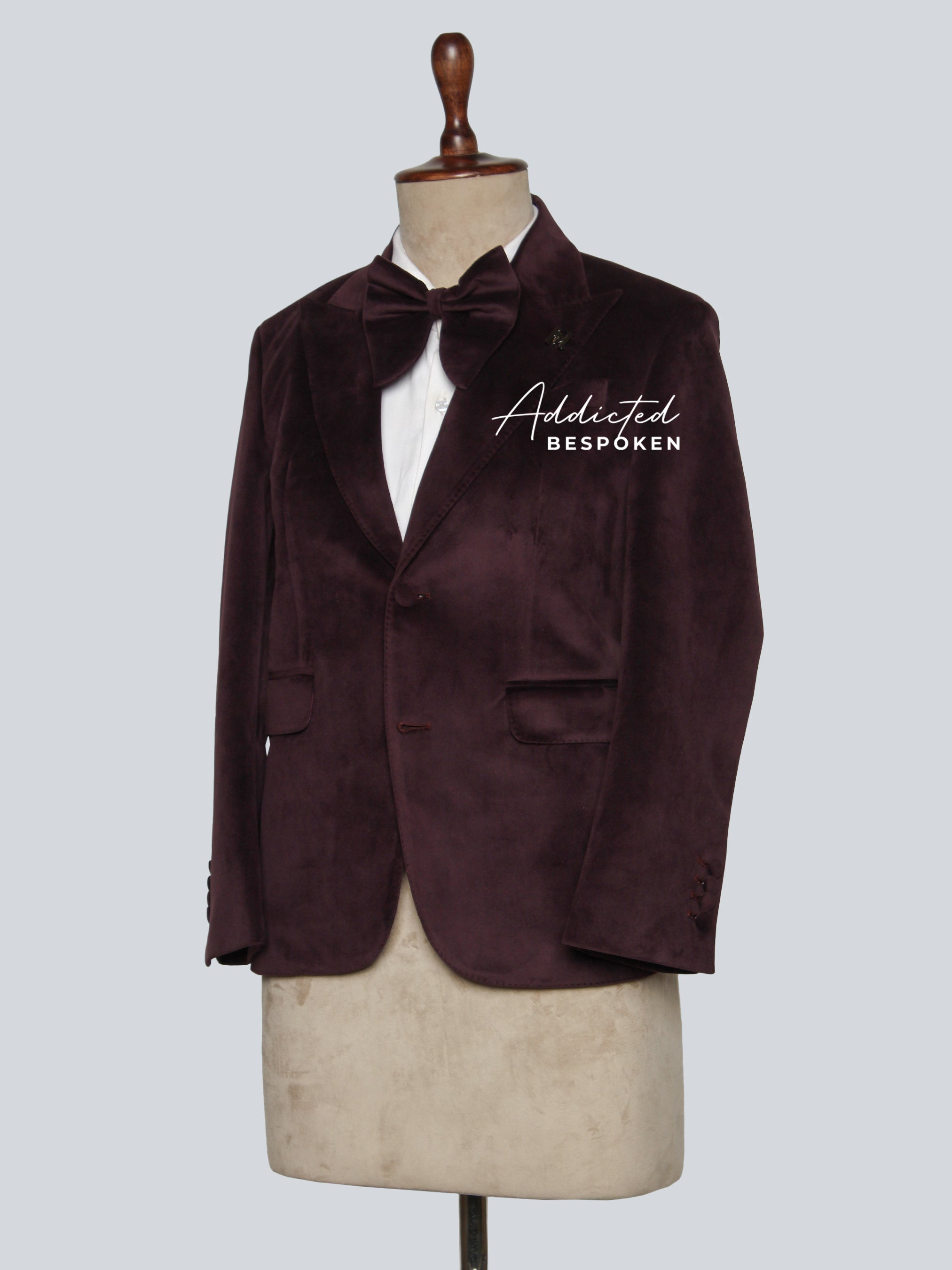 Velvet Formal Suit Set