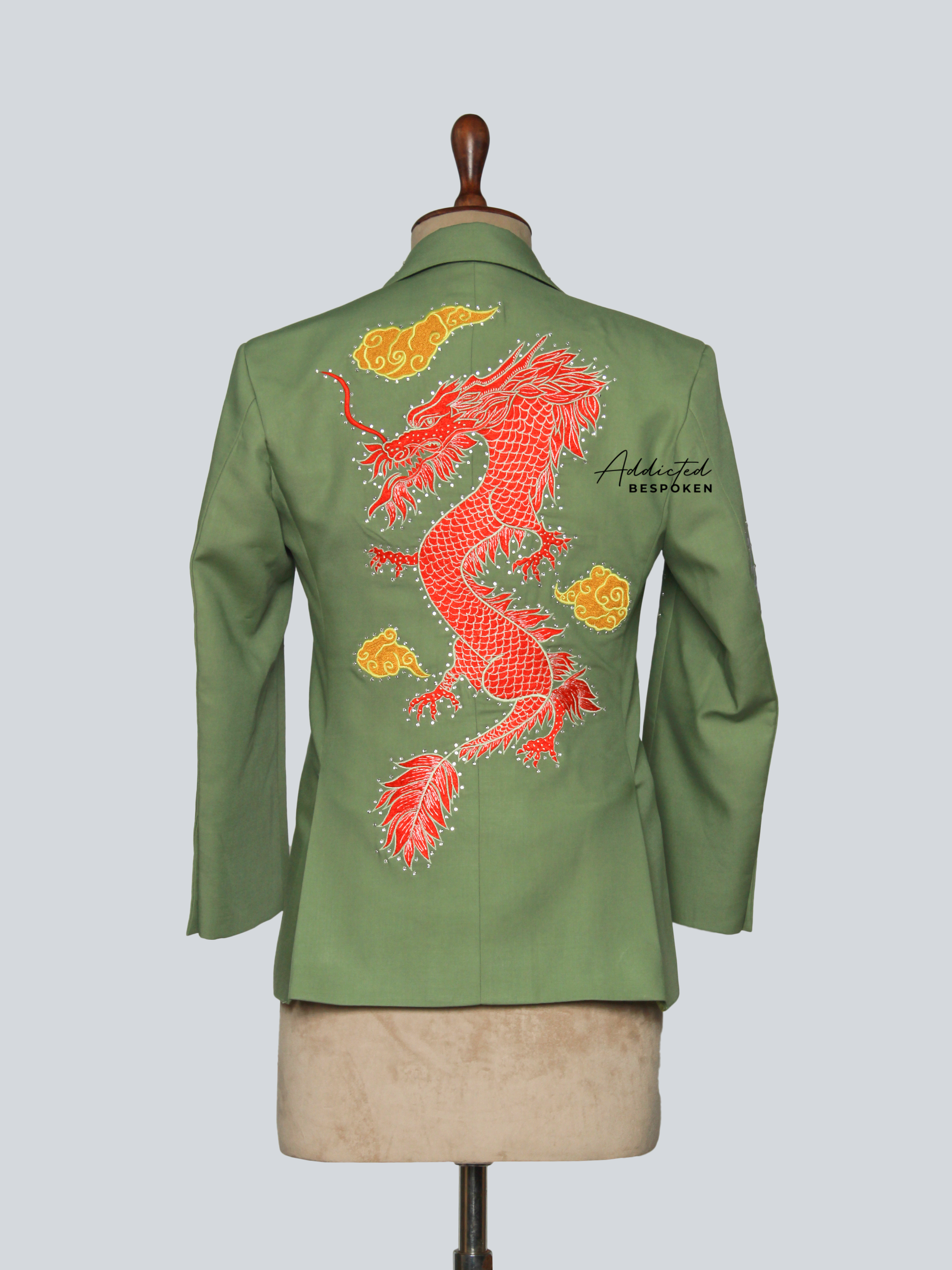 Sacred Bloom Embroidered Suit