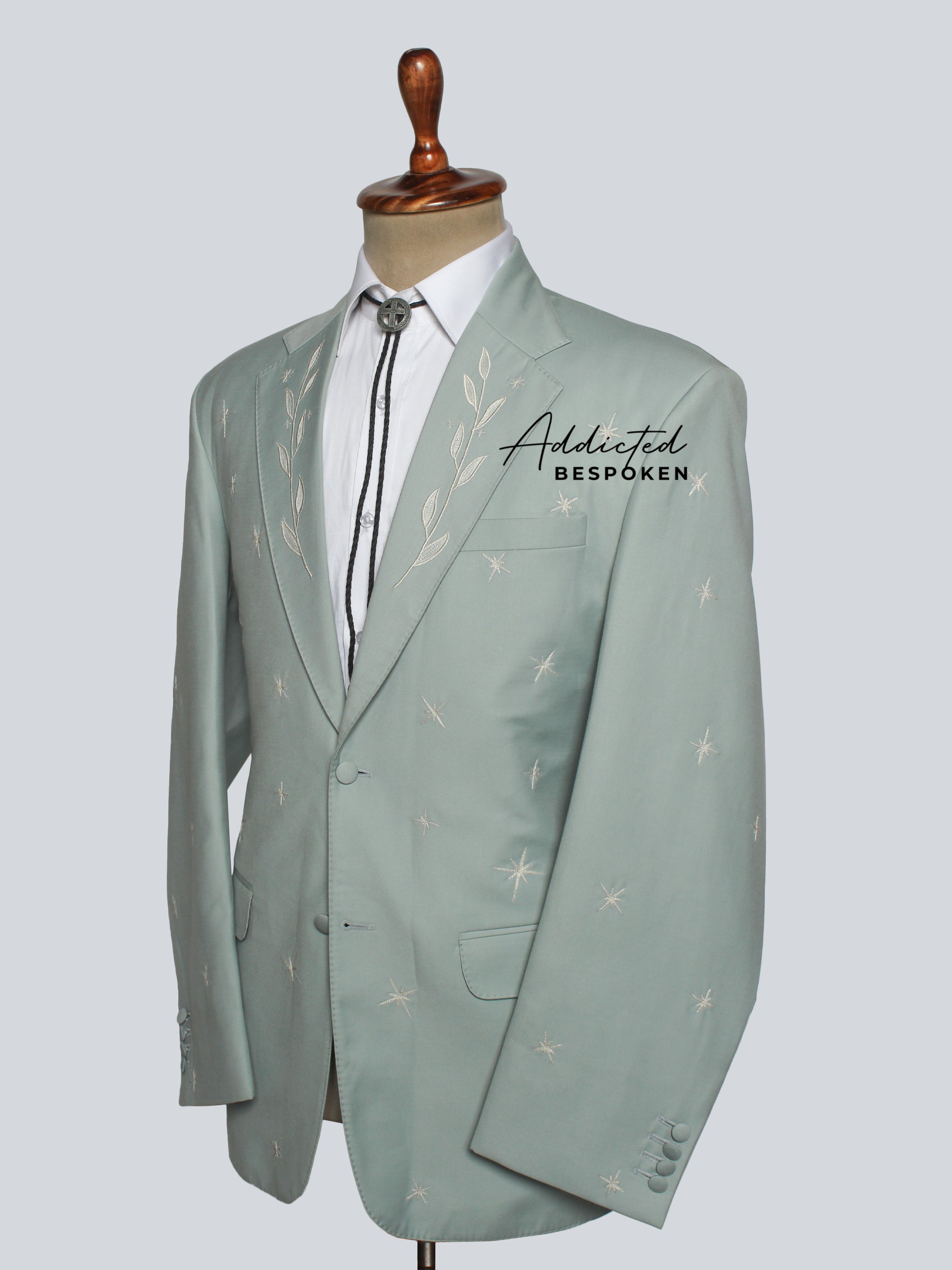 Starlight Embroidered Western Suit