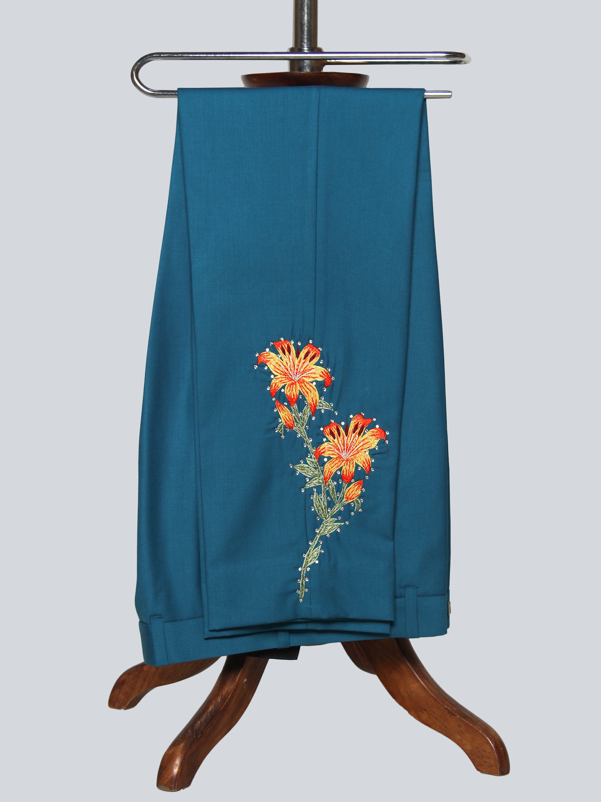 Mariachi-Inspired Artistic Embroidered Suit