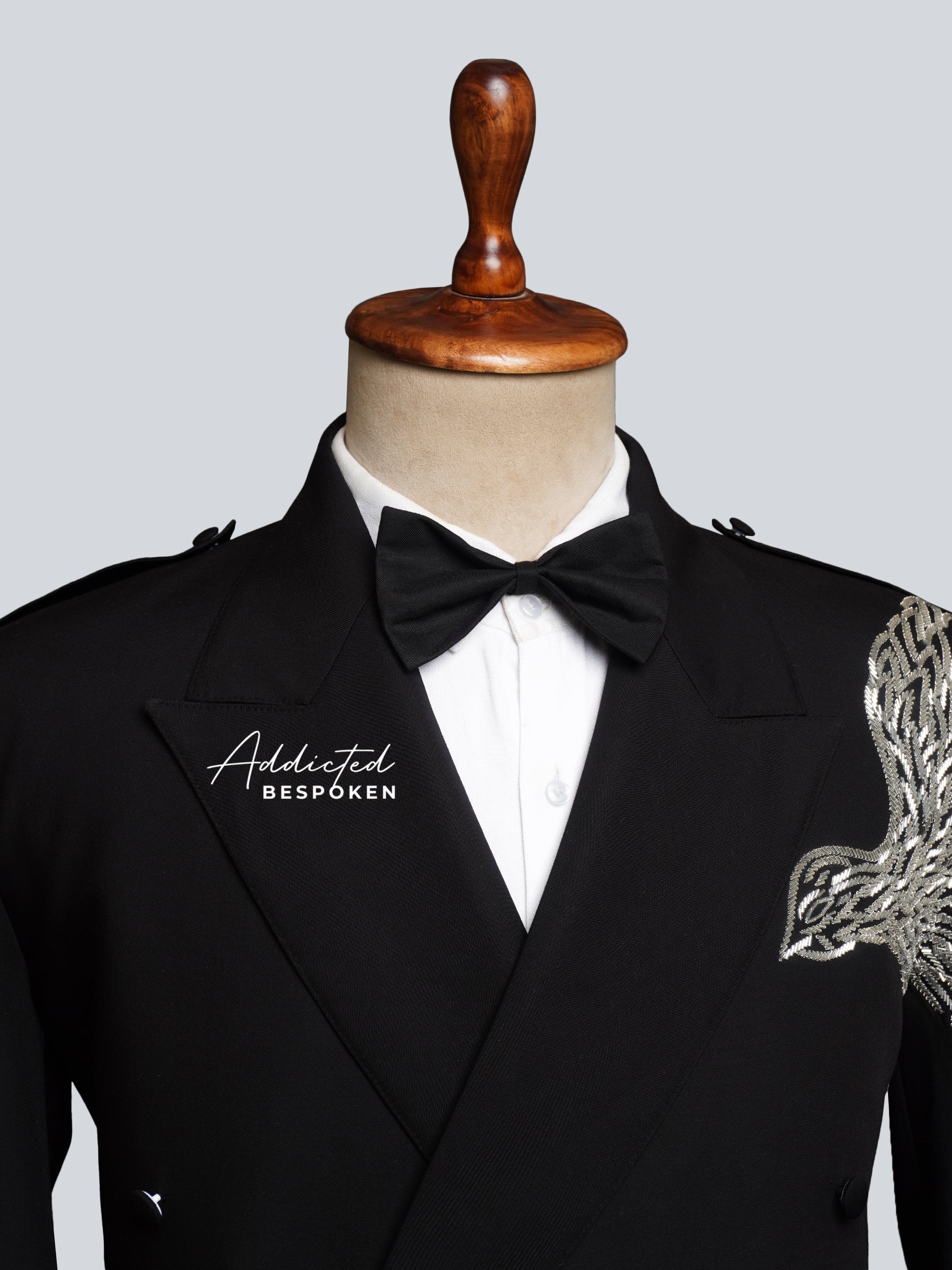 Soaring Elegance Embroidered Suit