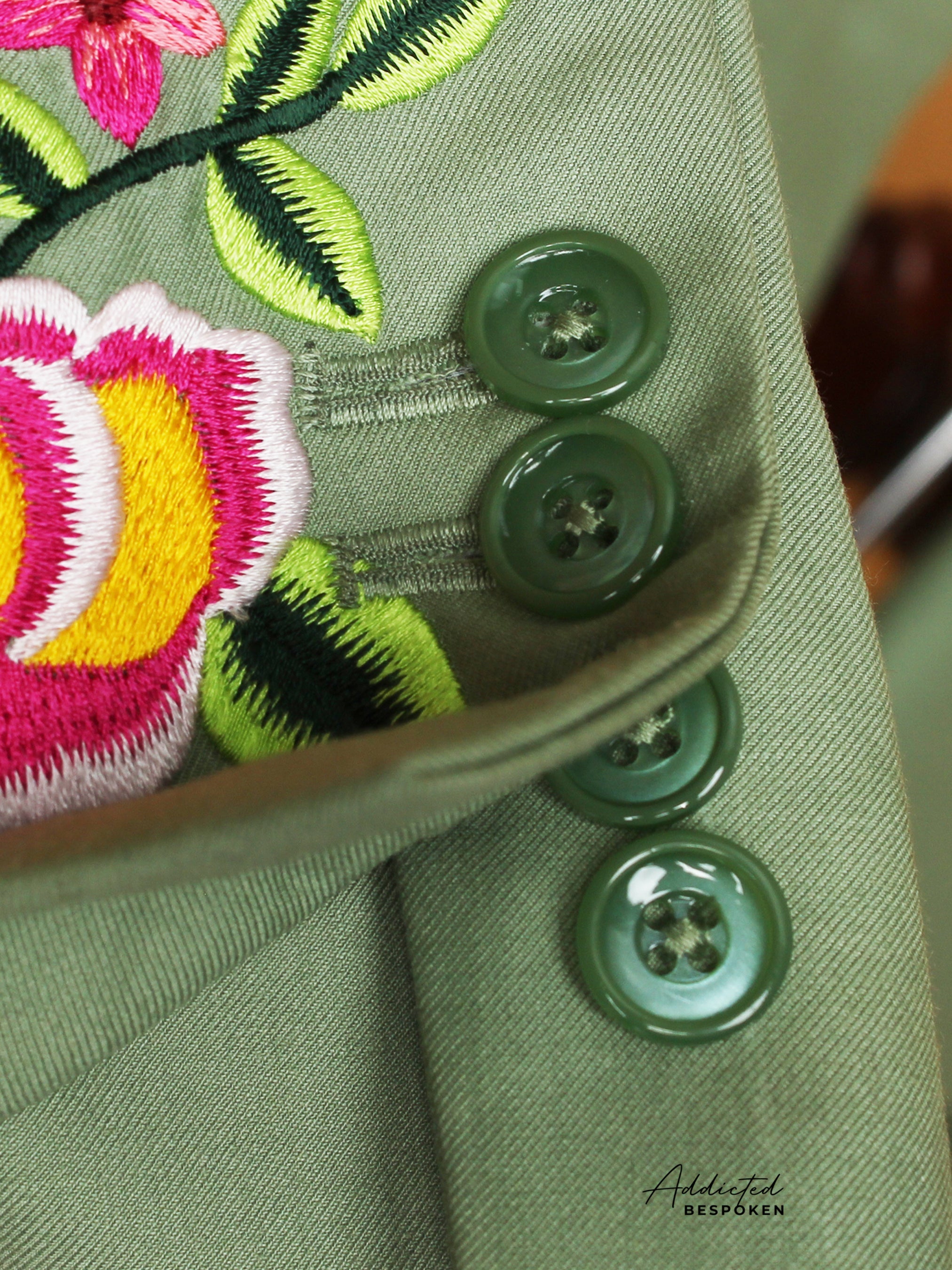 Botanical Grace Wedding Suit Addicted Bespoken