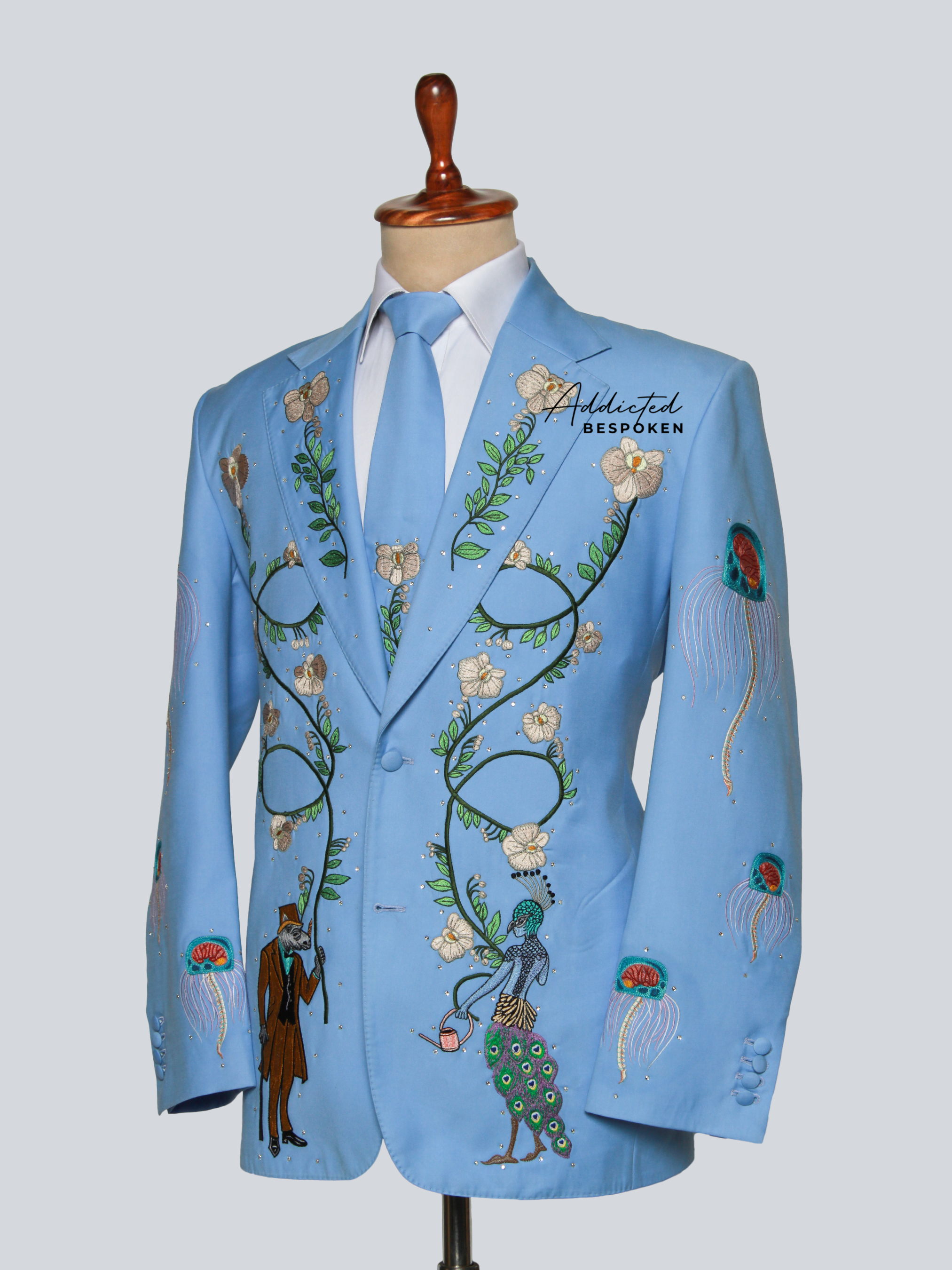 Royal Tale Embroidered Suit