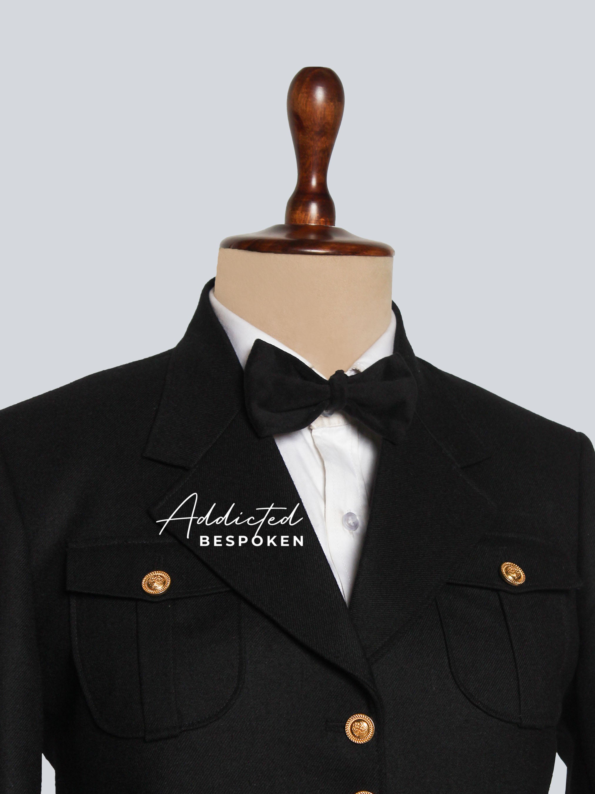 Black Skirt Suit For Women