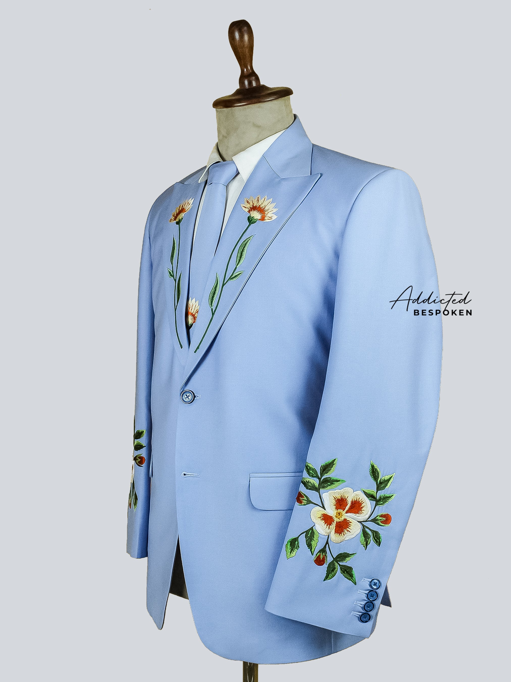 Coastal Breeze Western Suit Addicted Bespoken