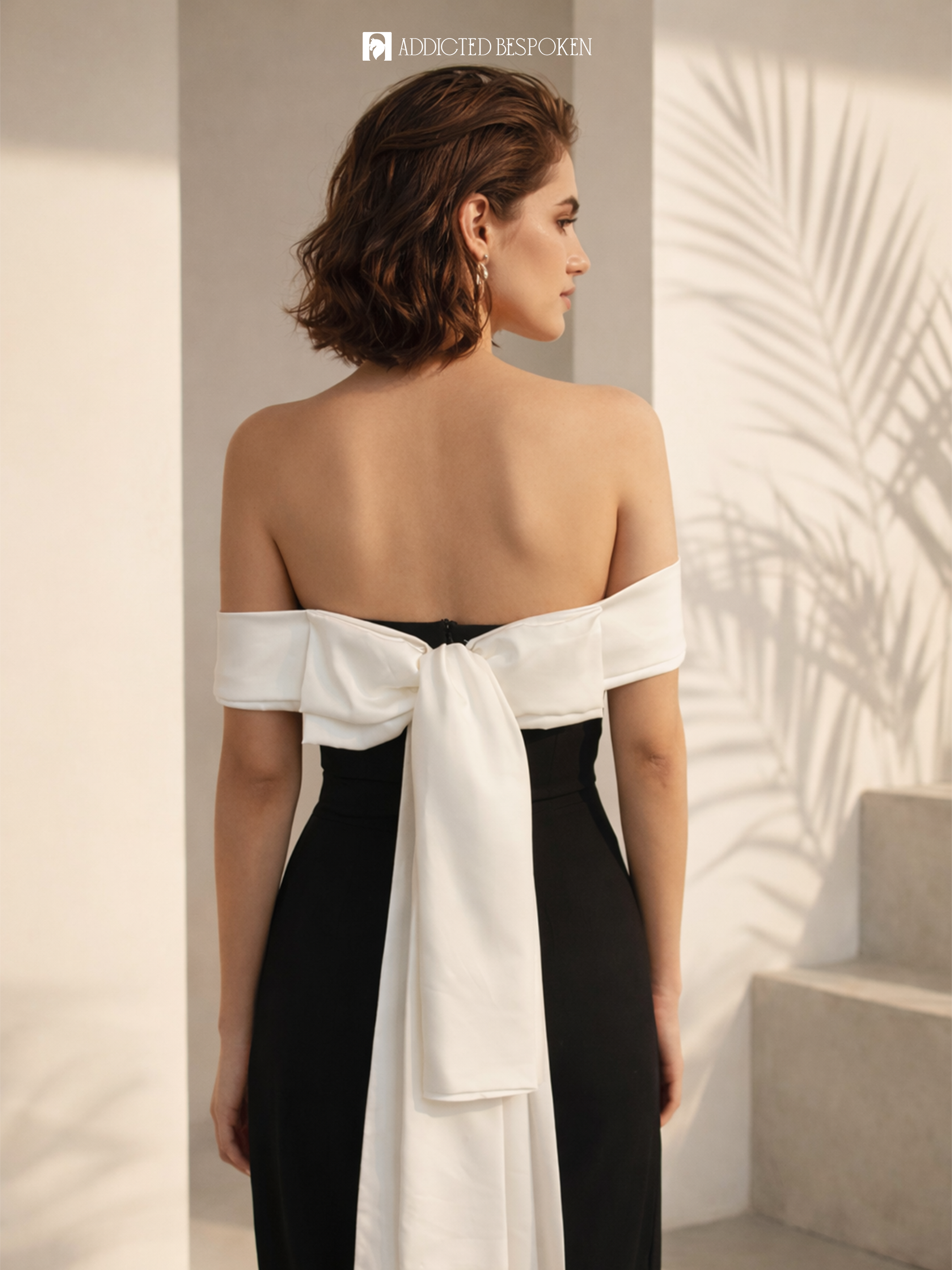 Shadow & Ribbon Dress Addicted Bespoken