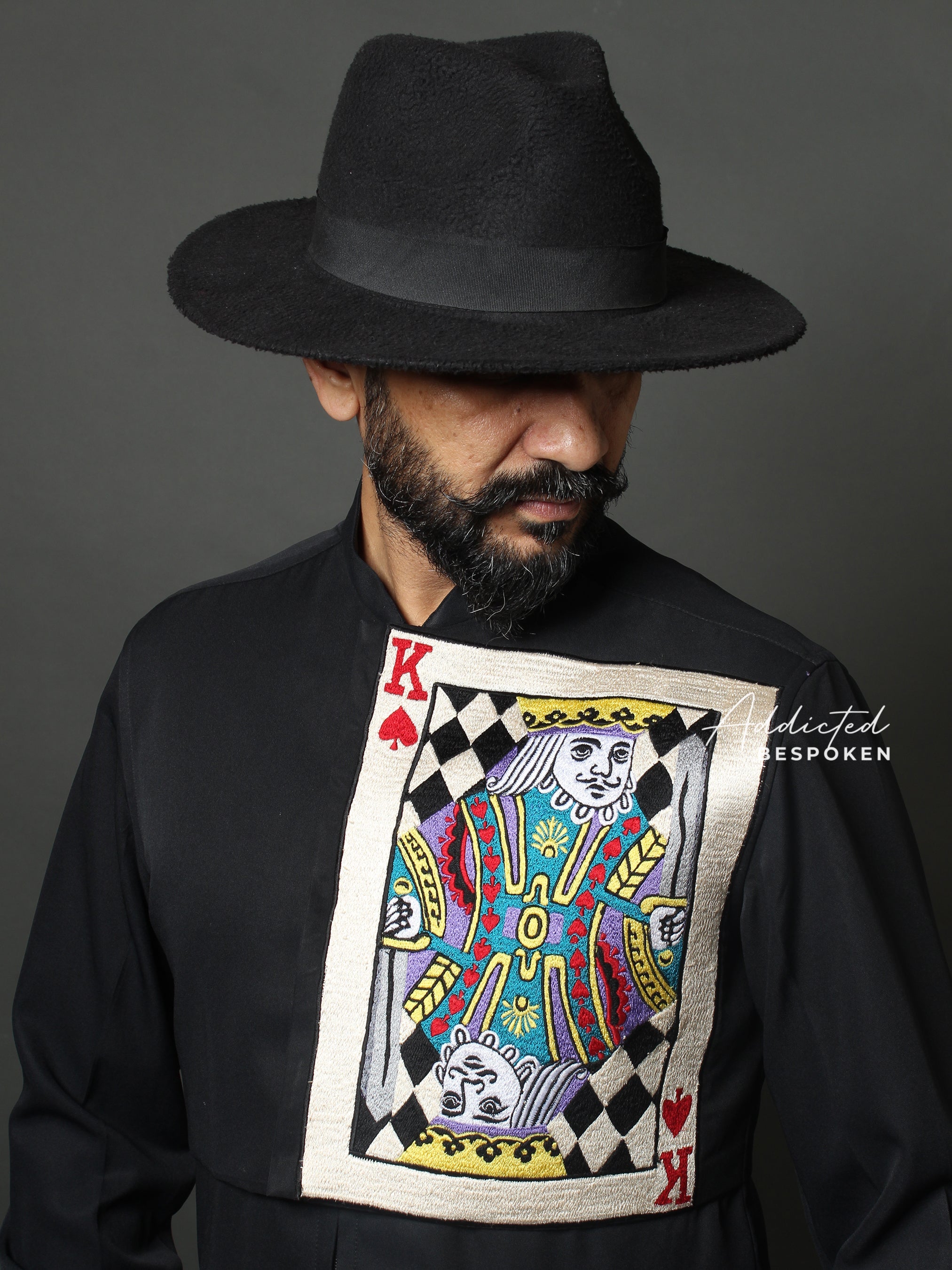 Regal King Card Cowboy Shirt Addicted Bespoken