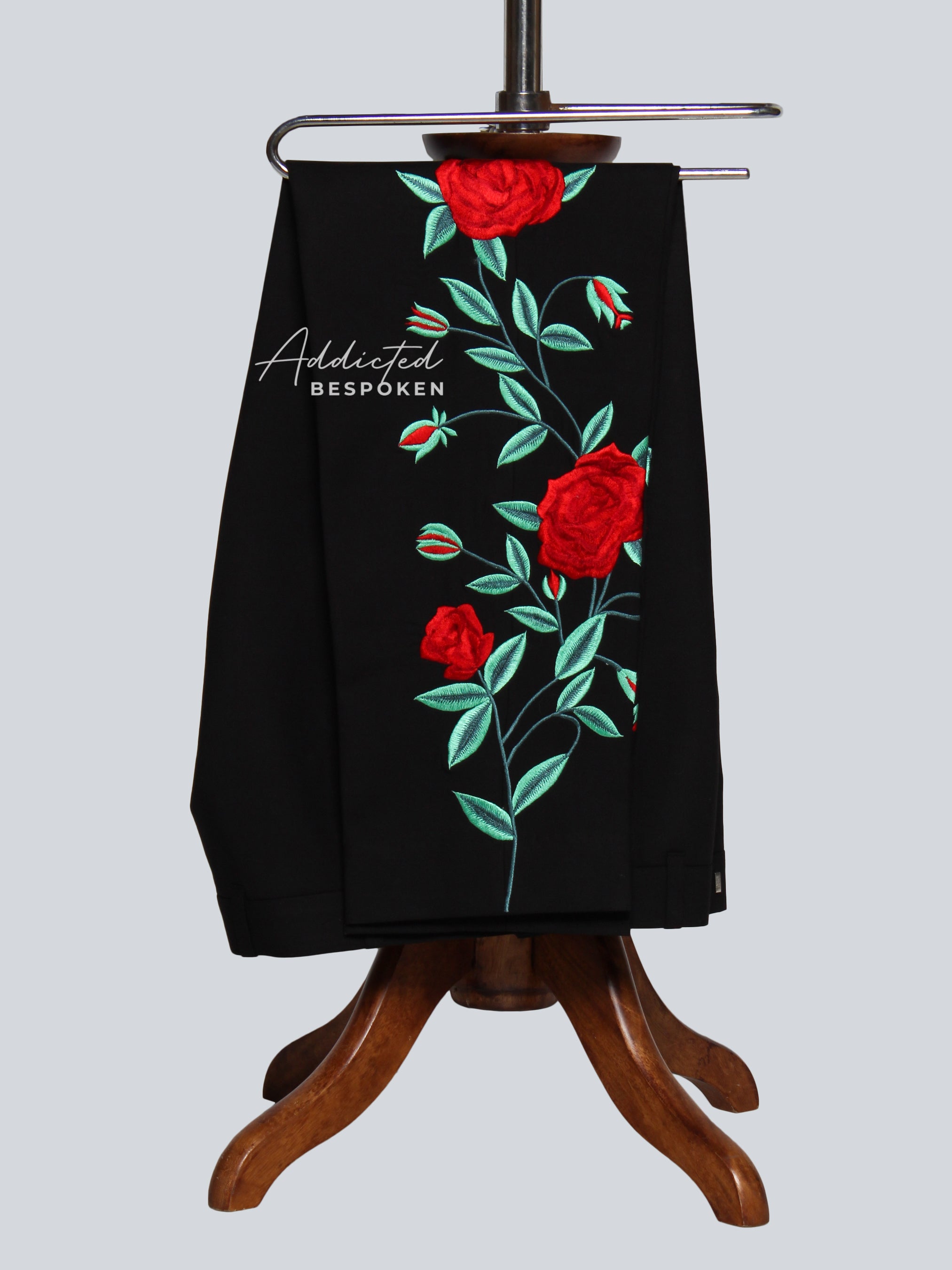 Bespoke Rose Pattern Attire Addicted Bespoken