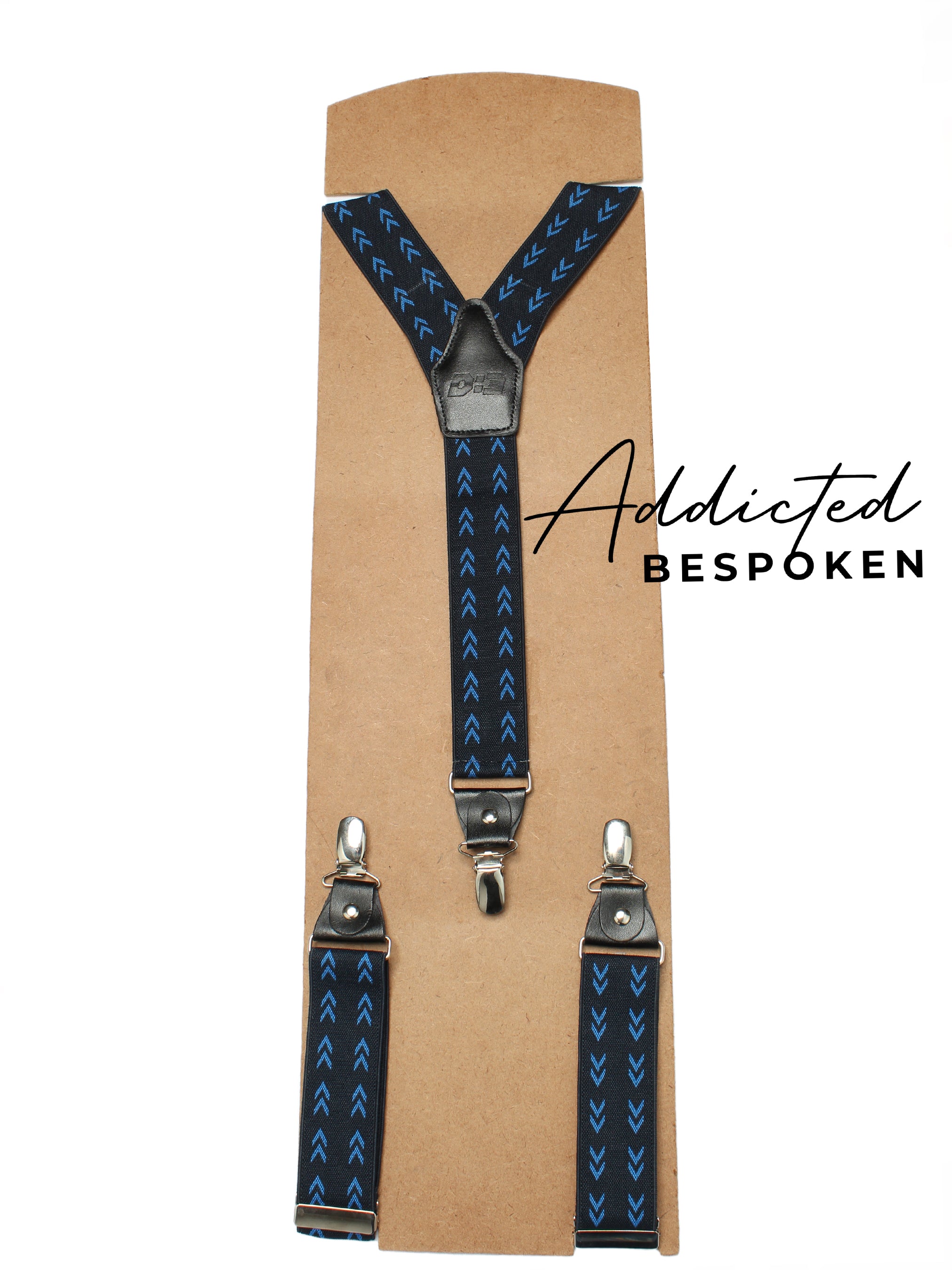 Chic Black Suspenders