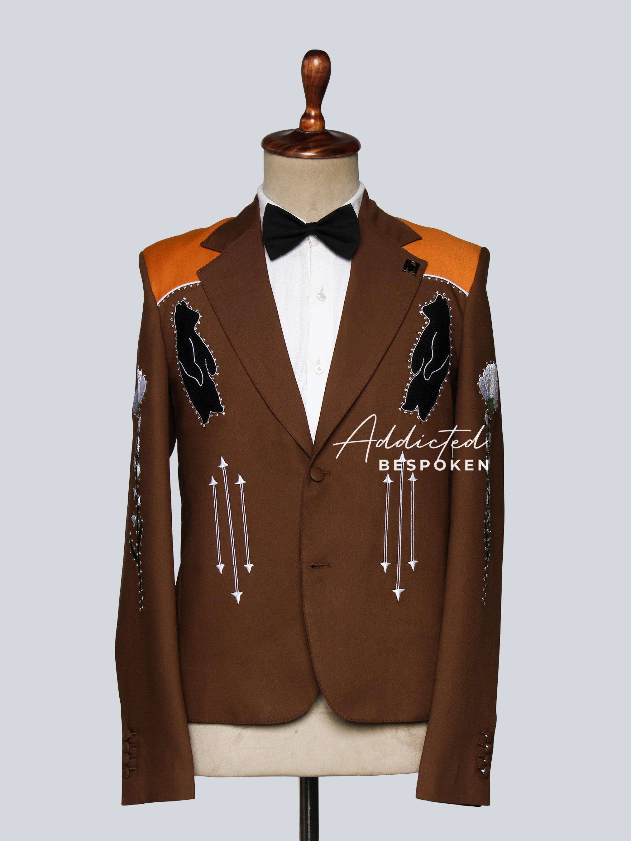 Western Suit, Embroidered Western Suits, Bespoke Wedding Suits, Wedding Men suits, Modern Groom Attire.