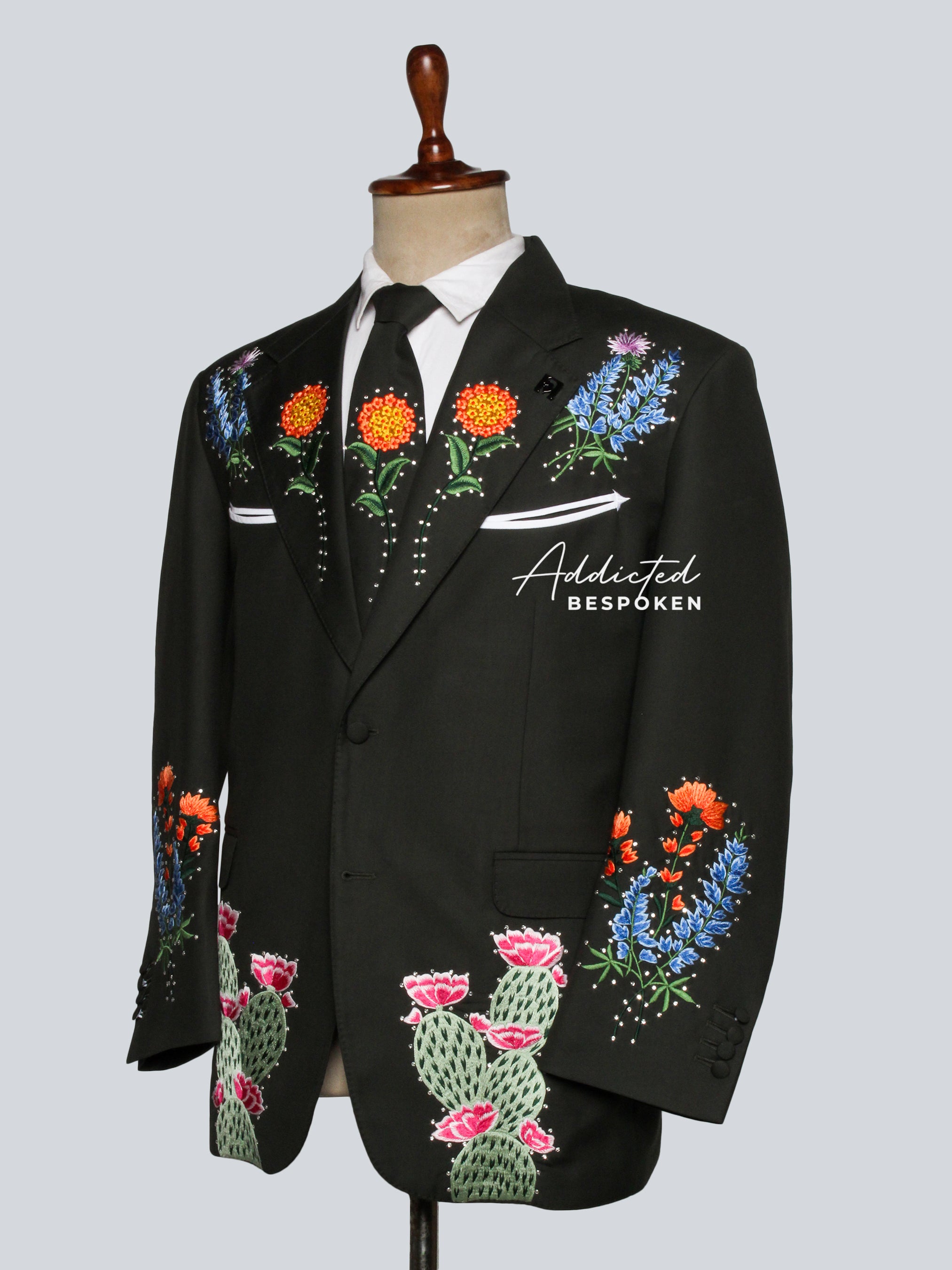 Desert Bloom Wilderness Spirit Embroidered Suit