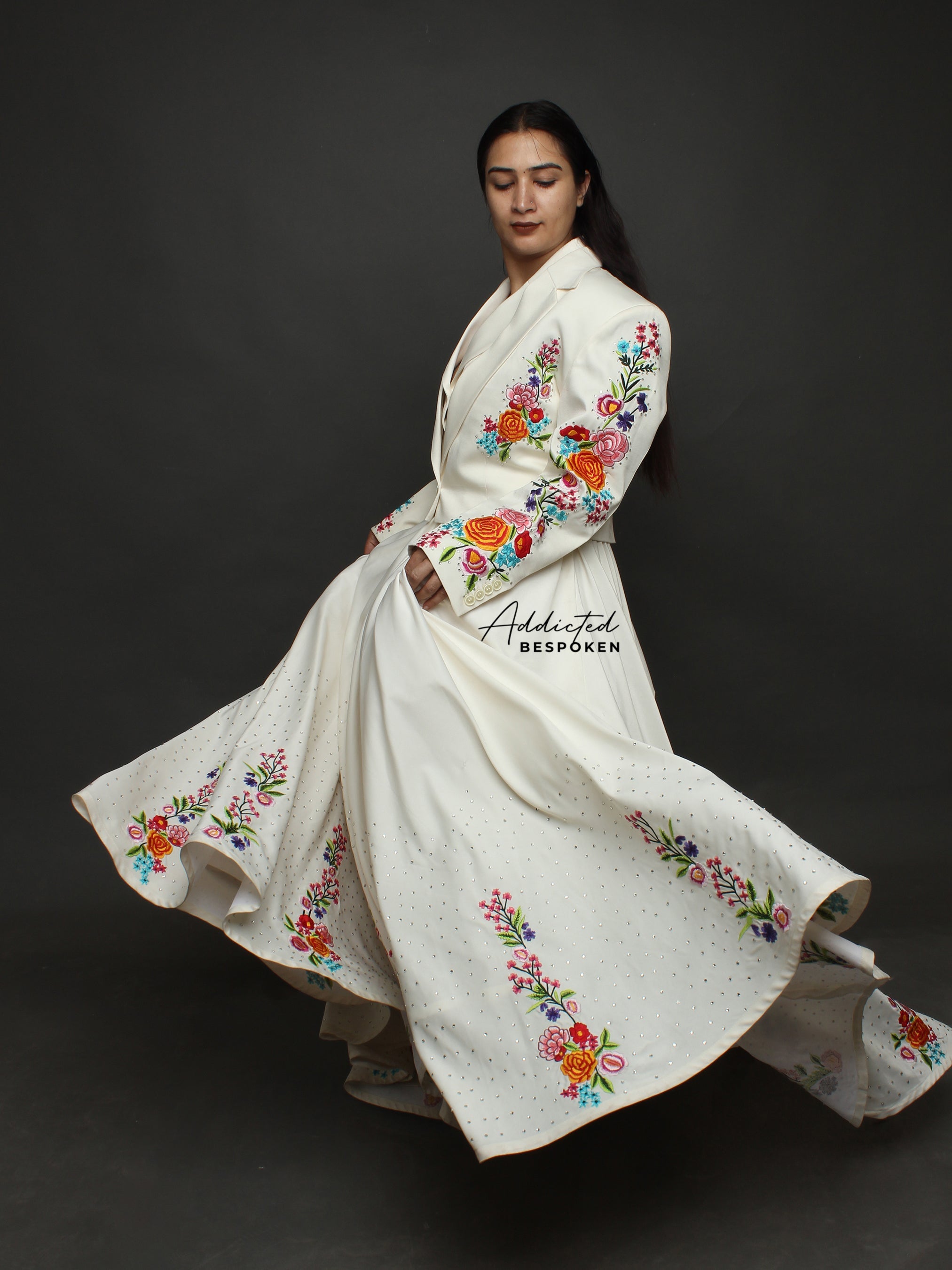 Floral Wedding Outfit Addicted Bespoken