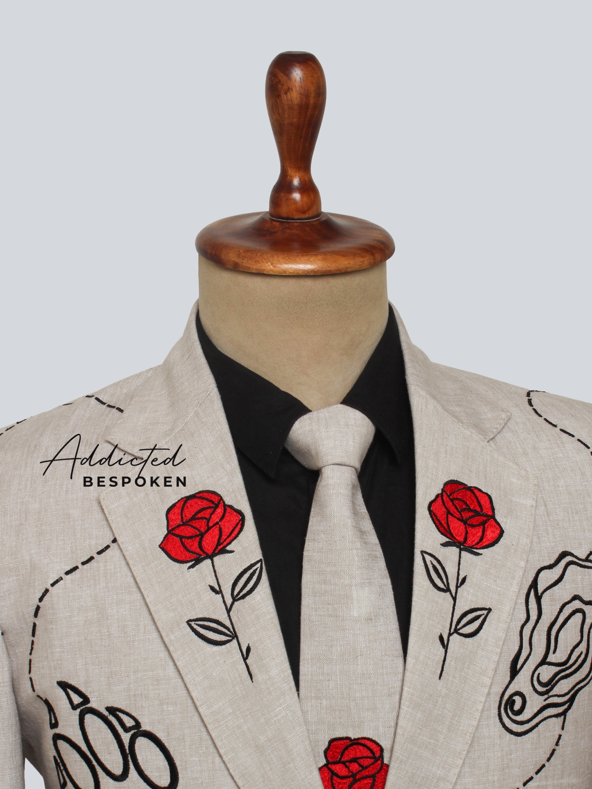 Amour Signature Embroidered Suit