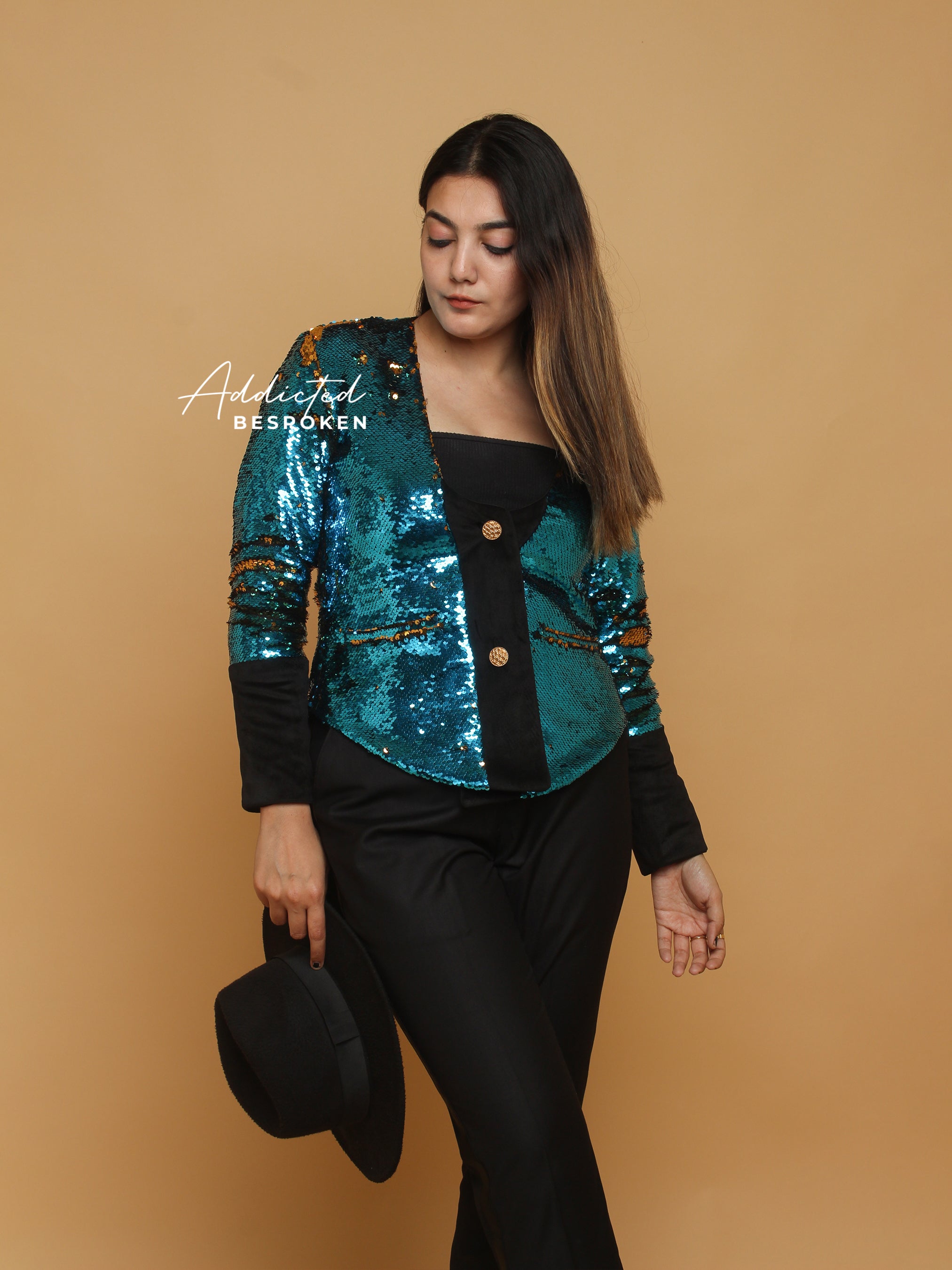 Holographic Sequin Tailcoat Addicted Bespoken