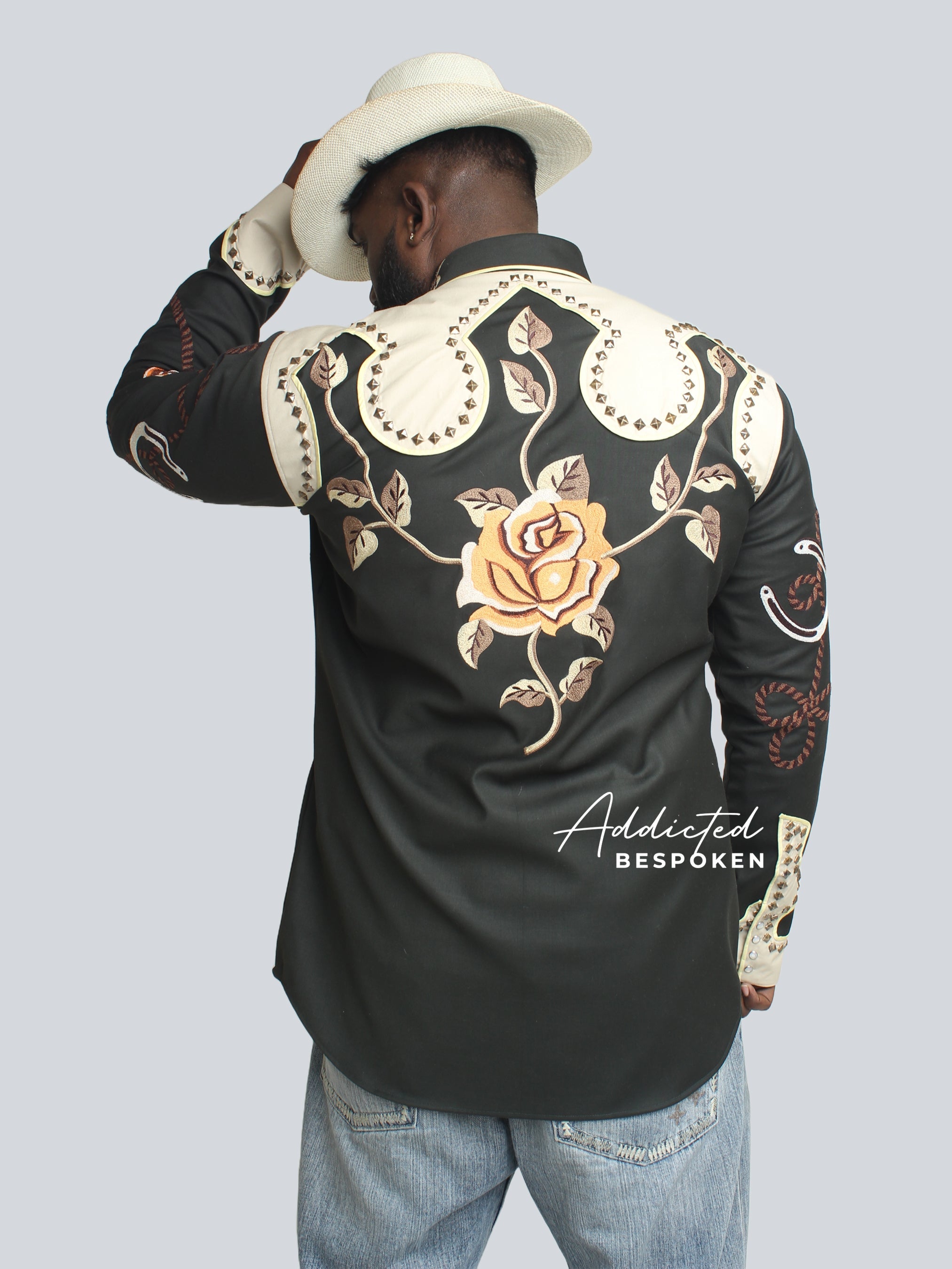 Metal Studded Cowboy Shirt Addicted Bespoken