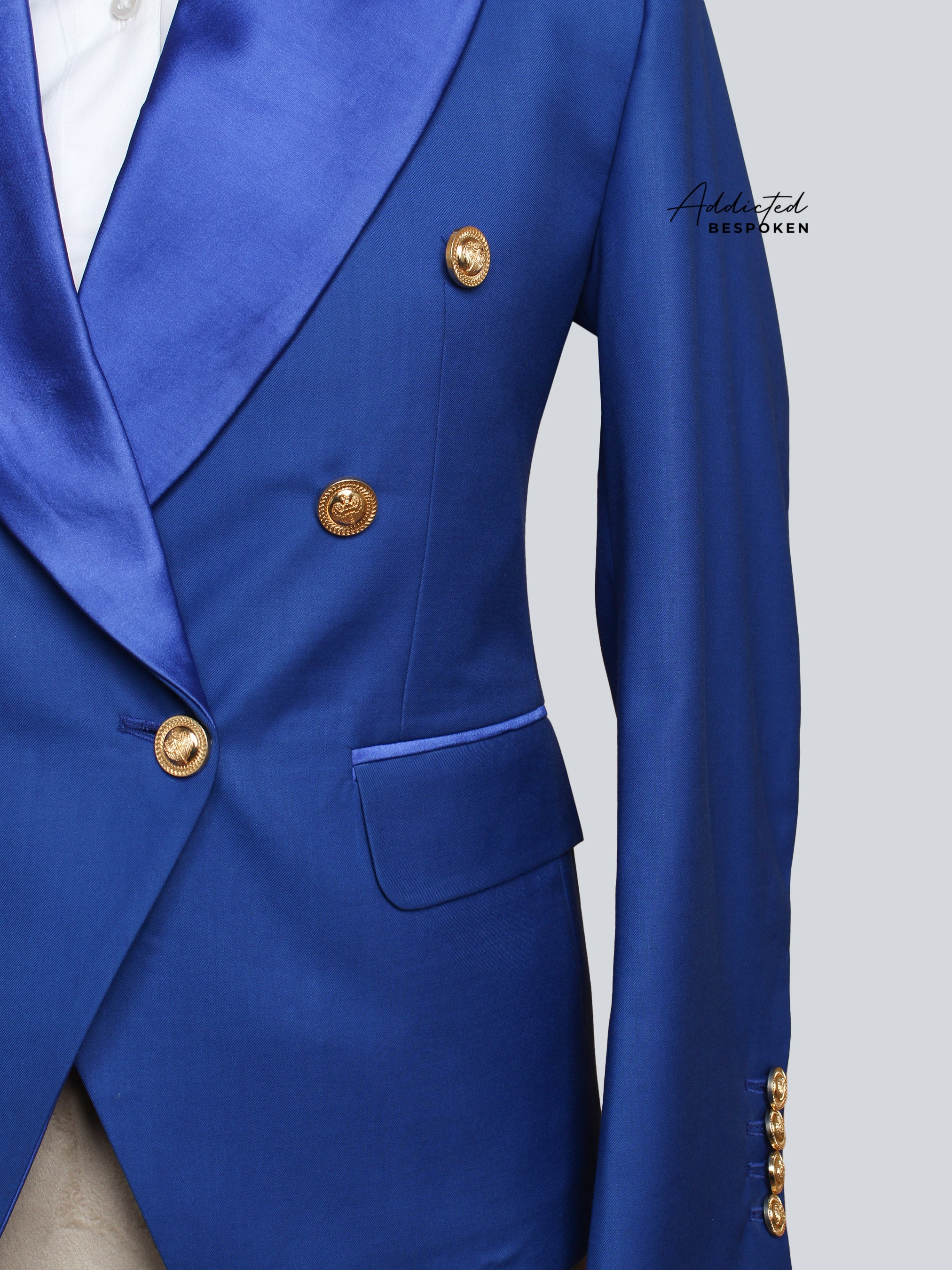 Cobalt Refined Bespoke Attire Addicted Bespoken