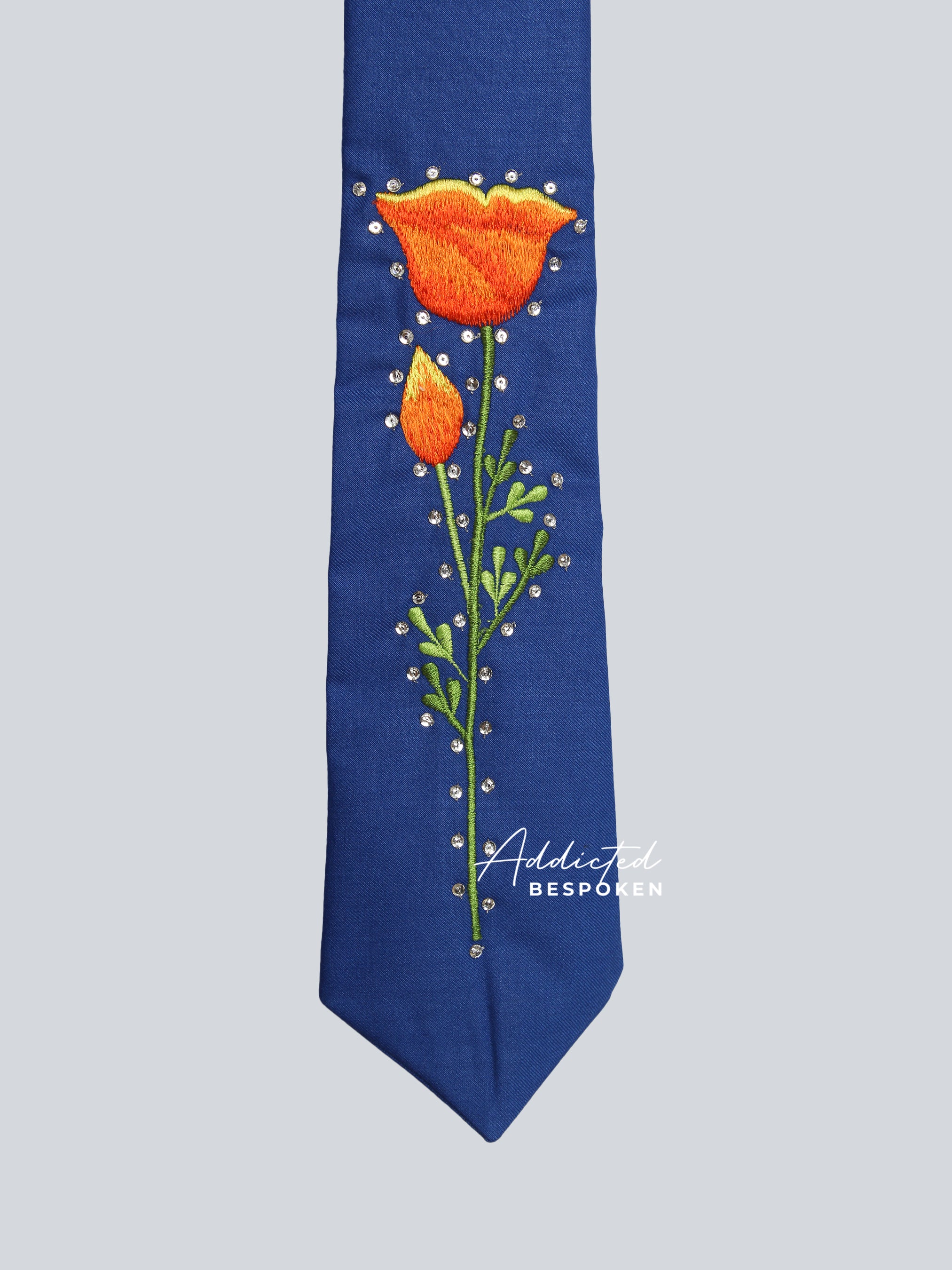 Cactus Bloom Embroidered Suit