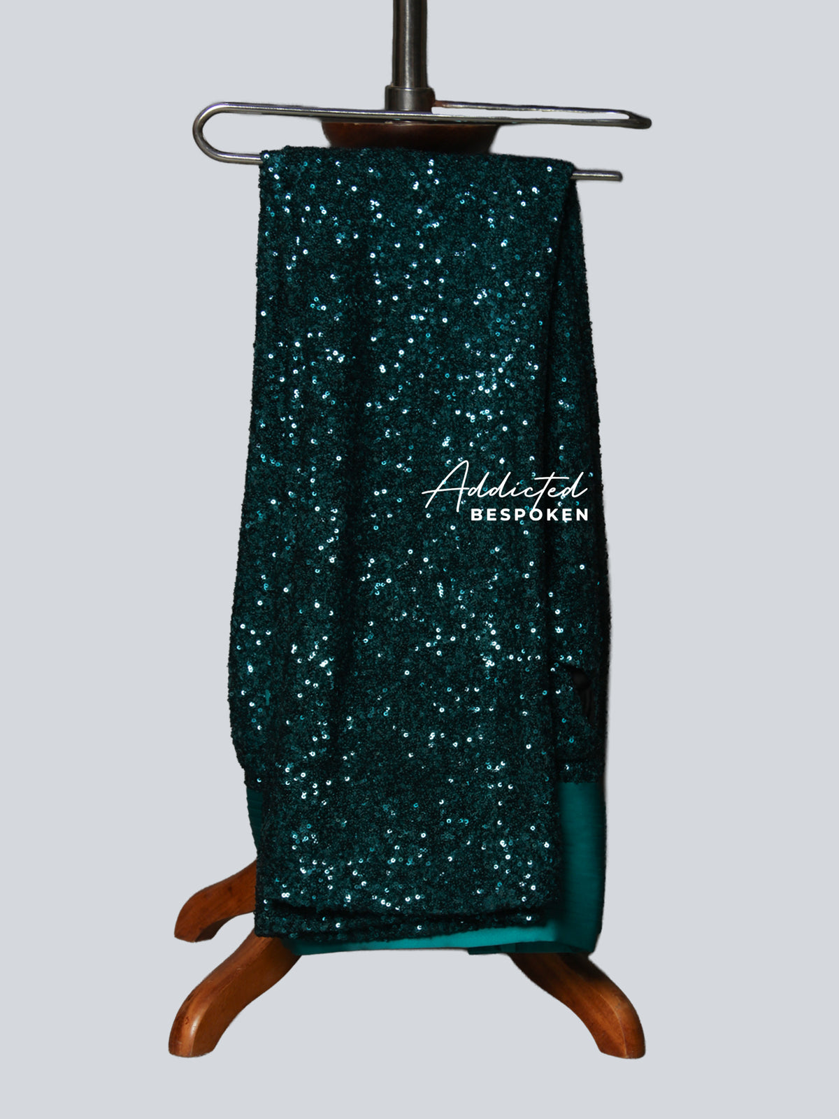 Teal Sequin Pant