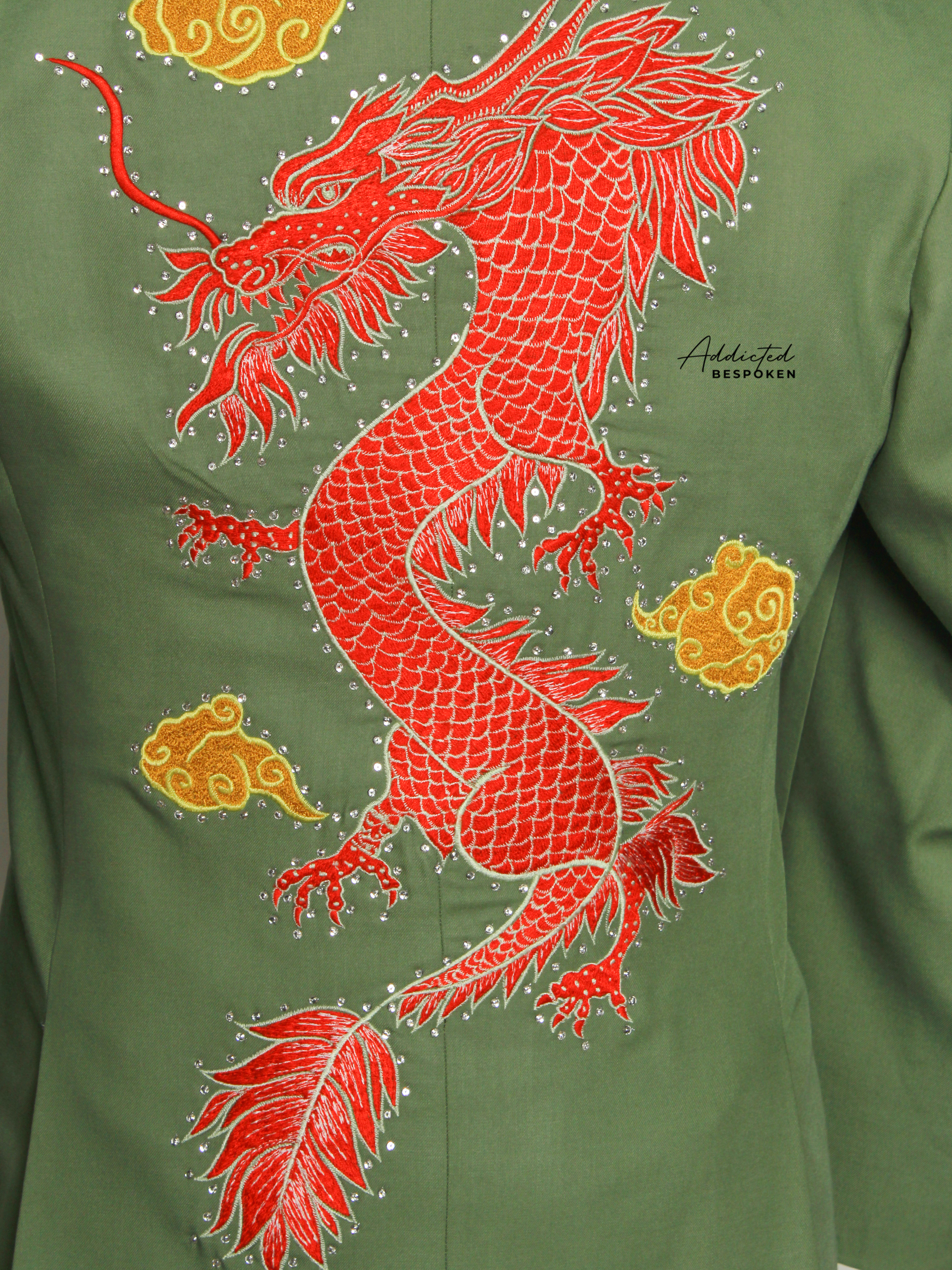 Sacred Bloom Embroidered Suit
