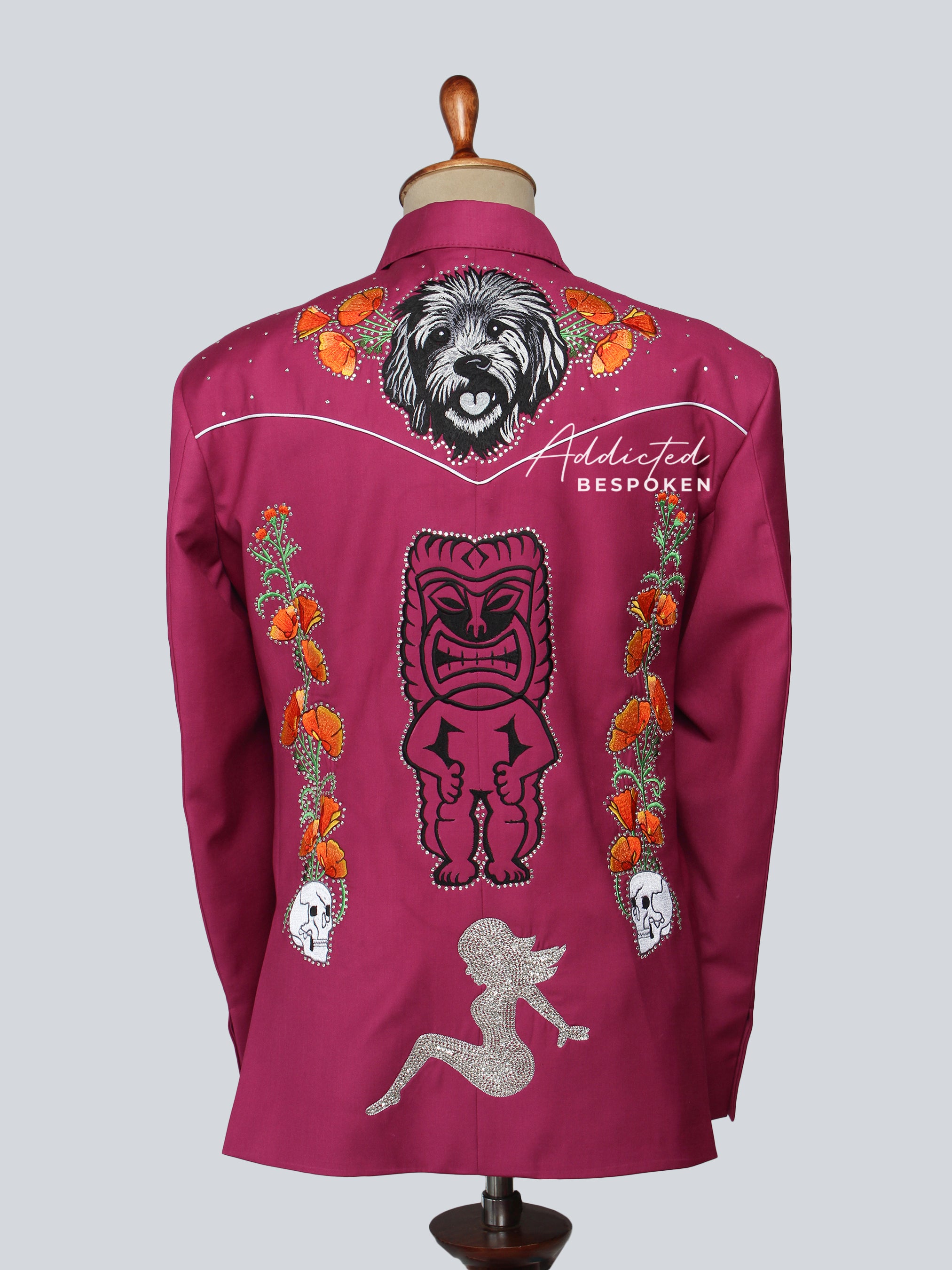 Veiled Elegance Sheer Western Charm Suit