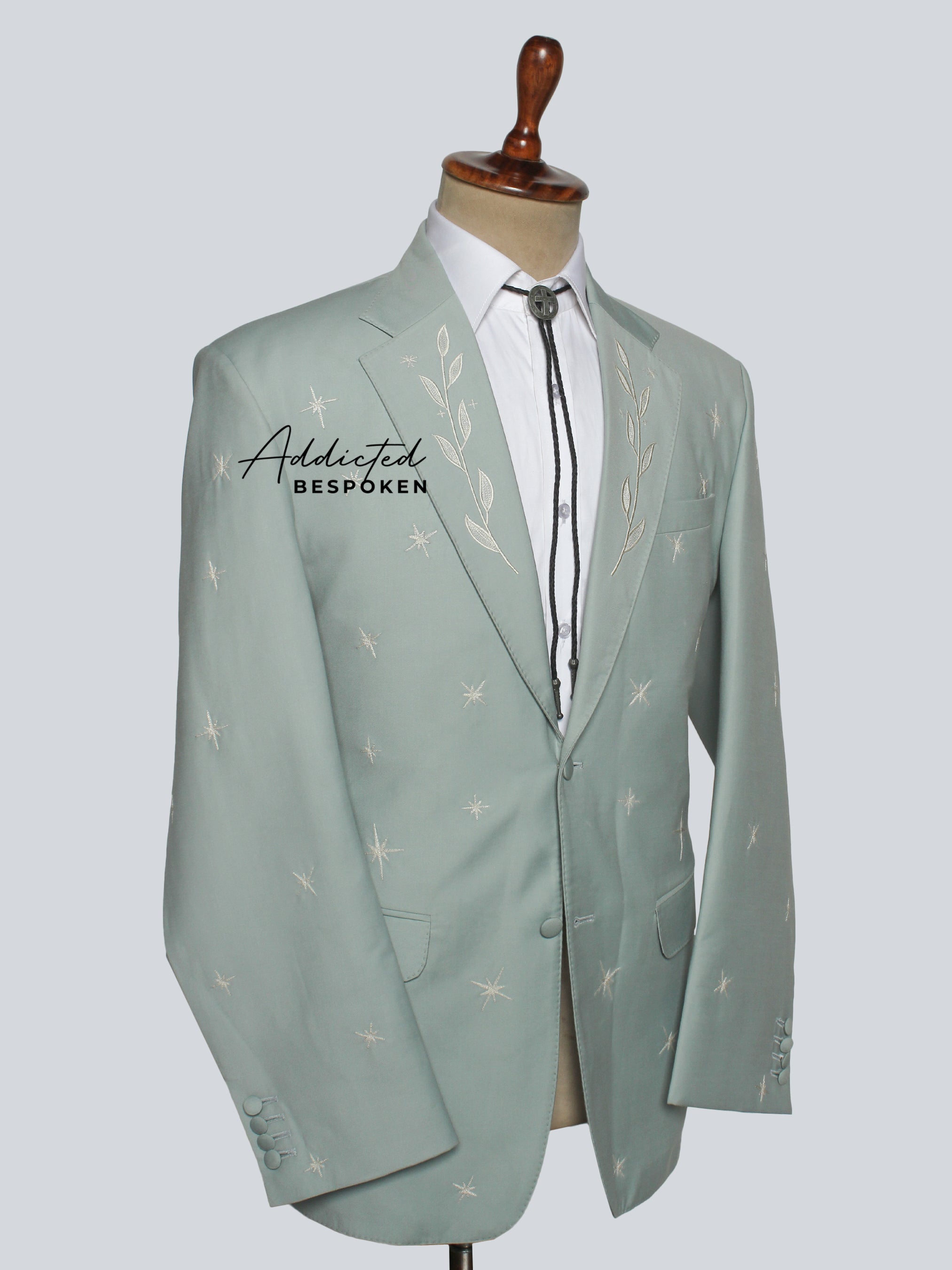 Starlight Embroidered Western Suit