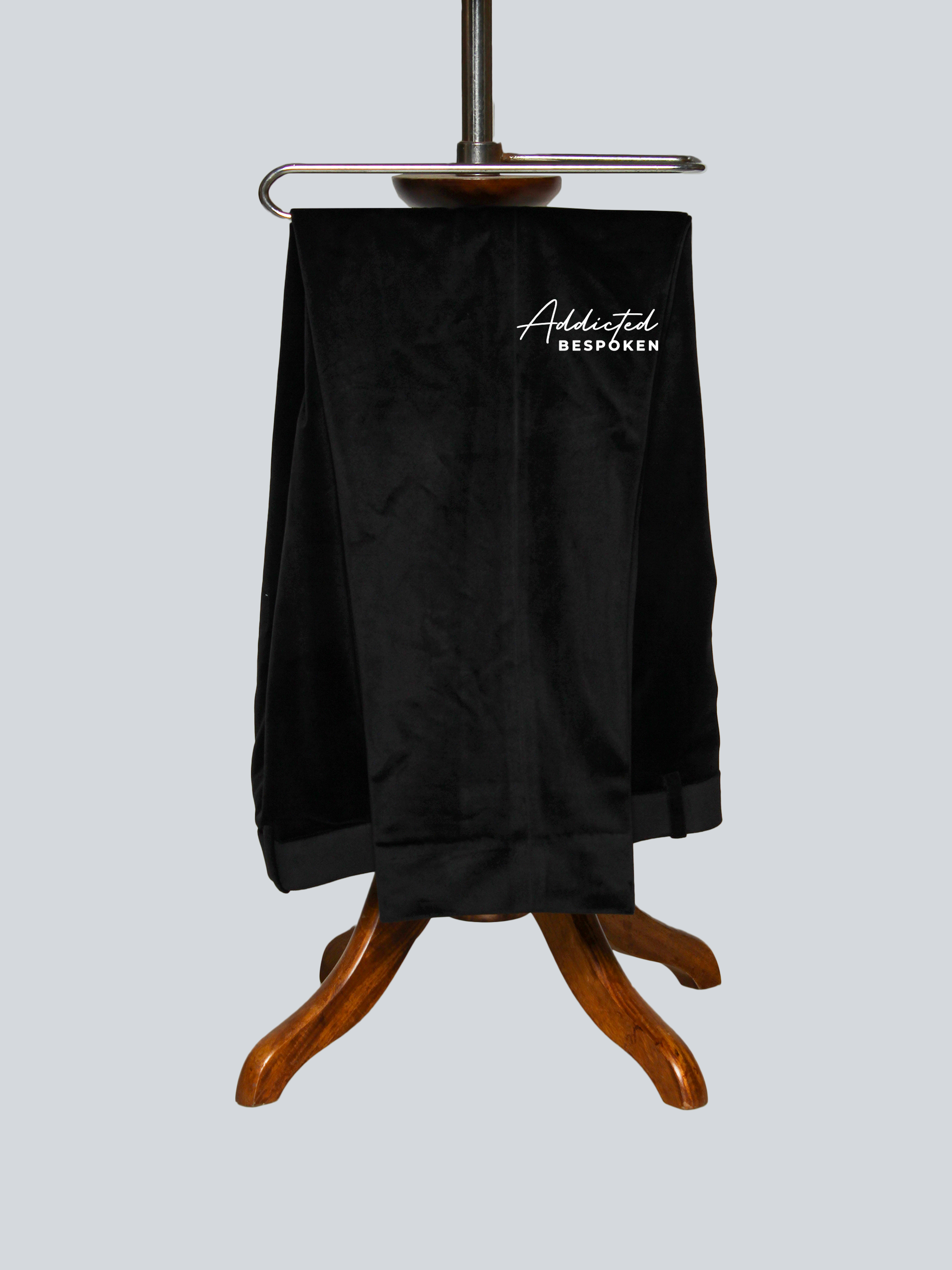 Black Floral Embroidered Suit Addicted Bespoken