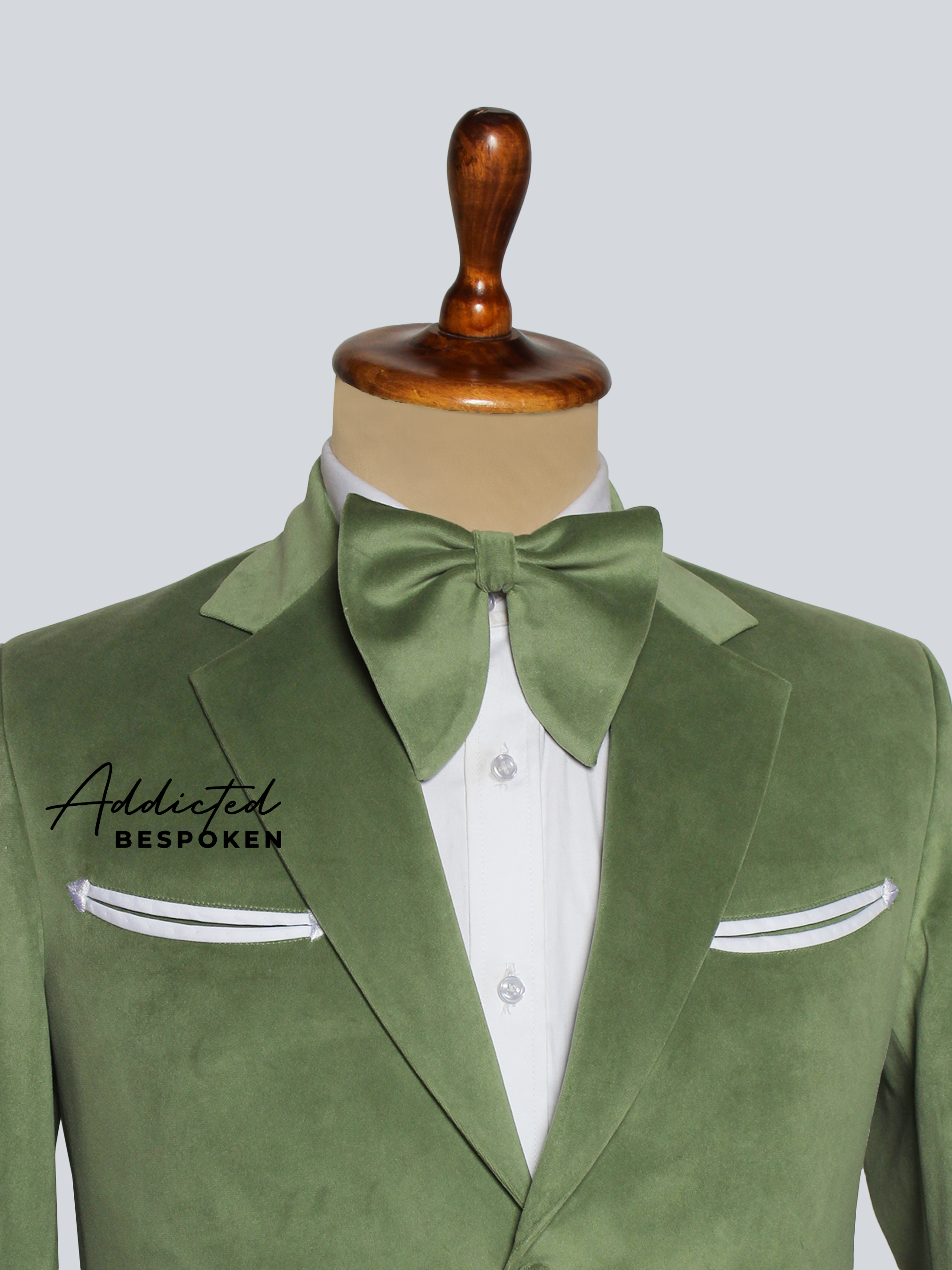 Retro Green Wedding Suit