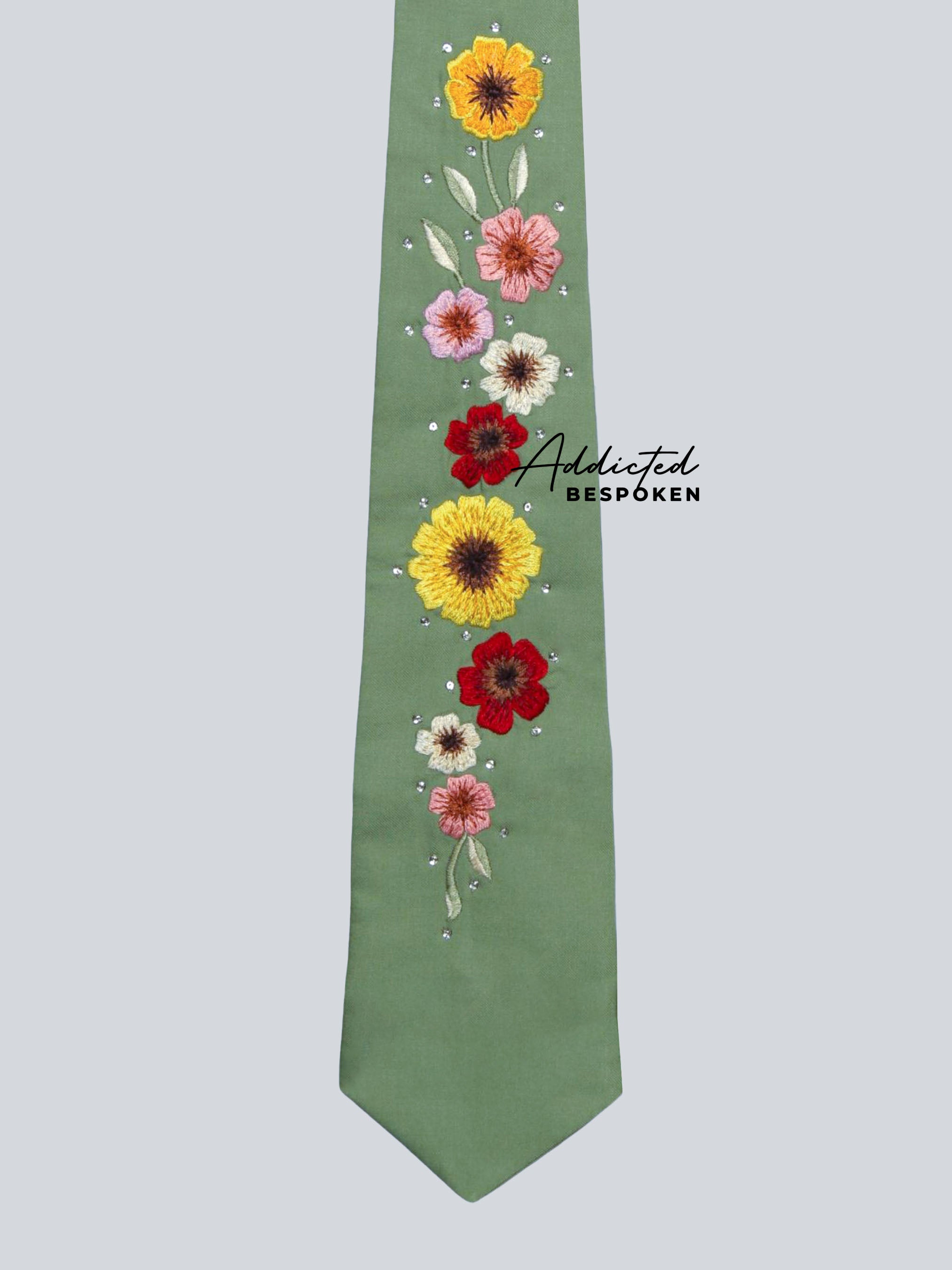 Mystic Skeleton & Mushroom Embroidered Ensemble Addicted Bespoken