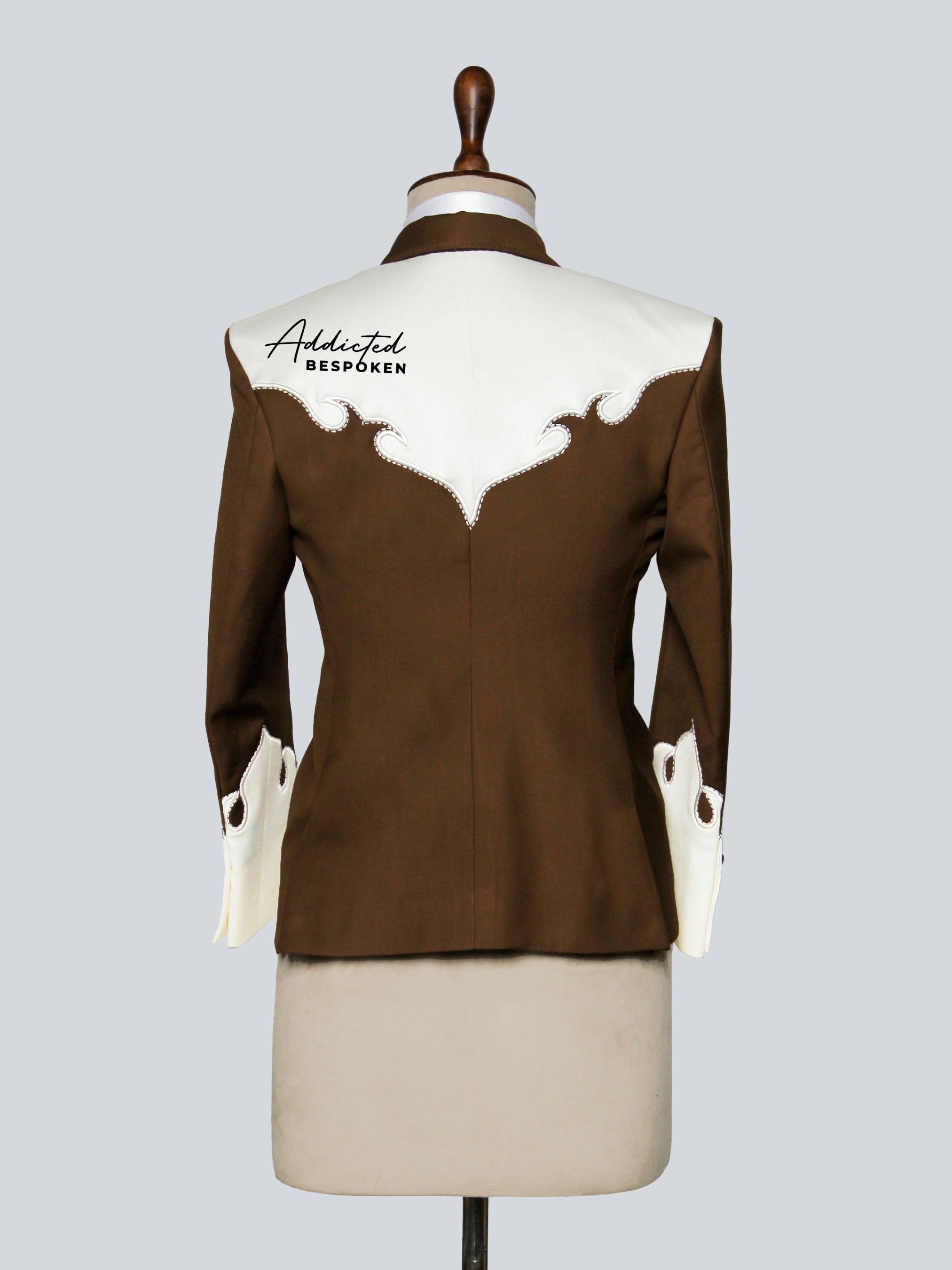 Crest Statement Suit Addicted Bespoken