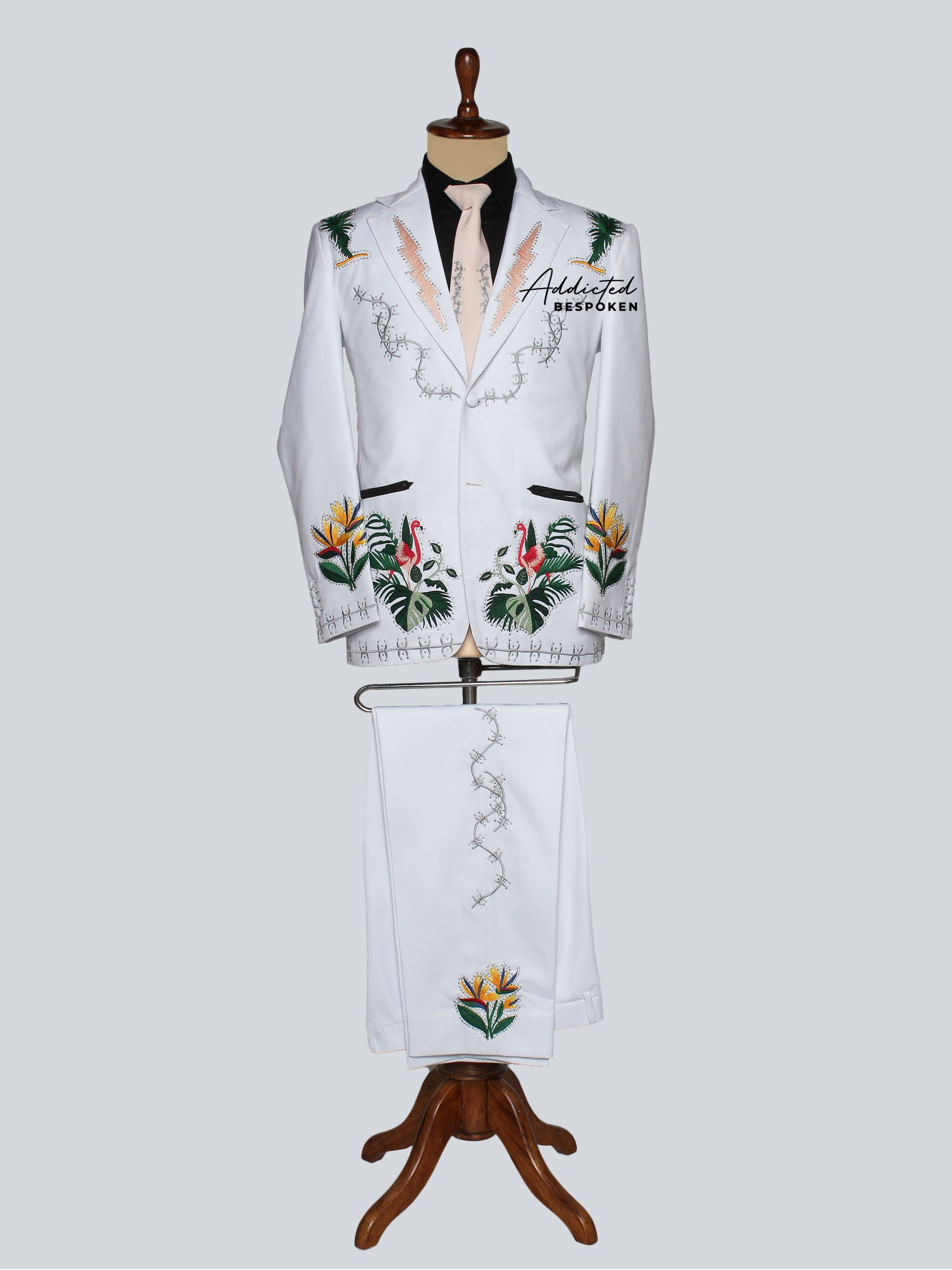 Desert Tropic Bloom Suit Addicted Bespoken